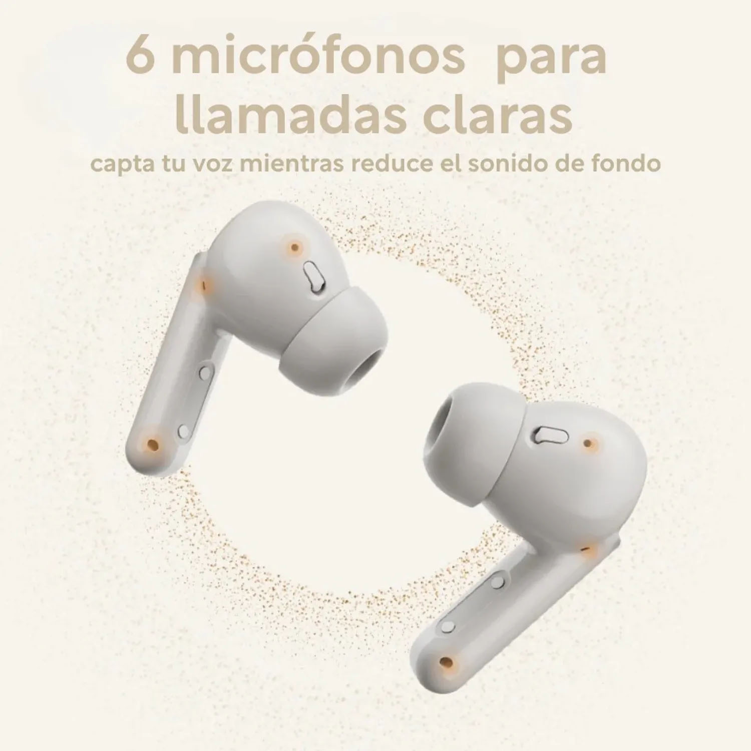 AUDÍFONOS INALÁMBRICOS QCY BUDS ANC GREY - 5