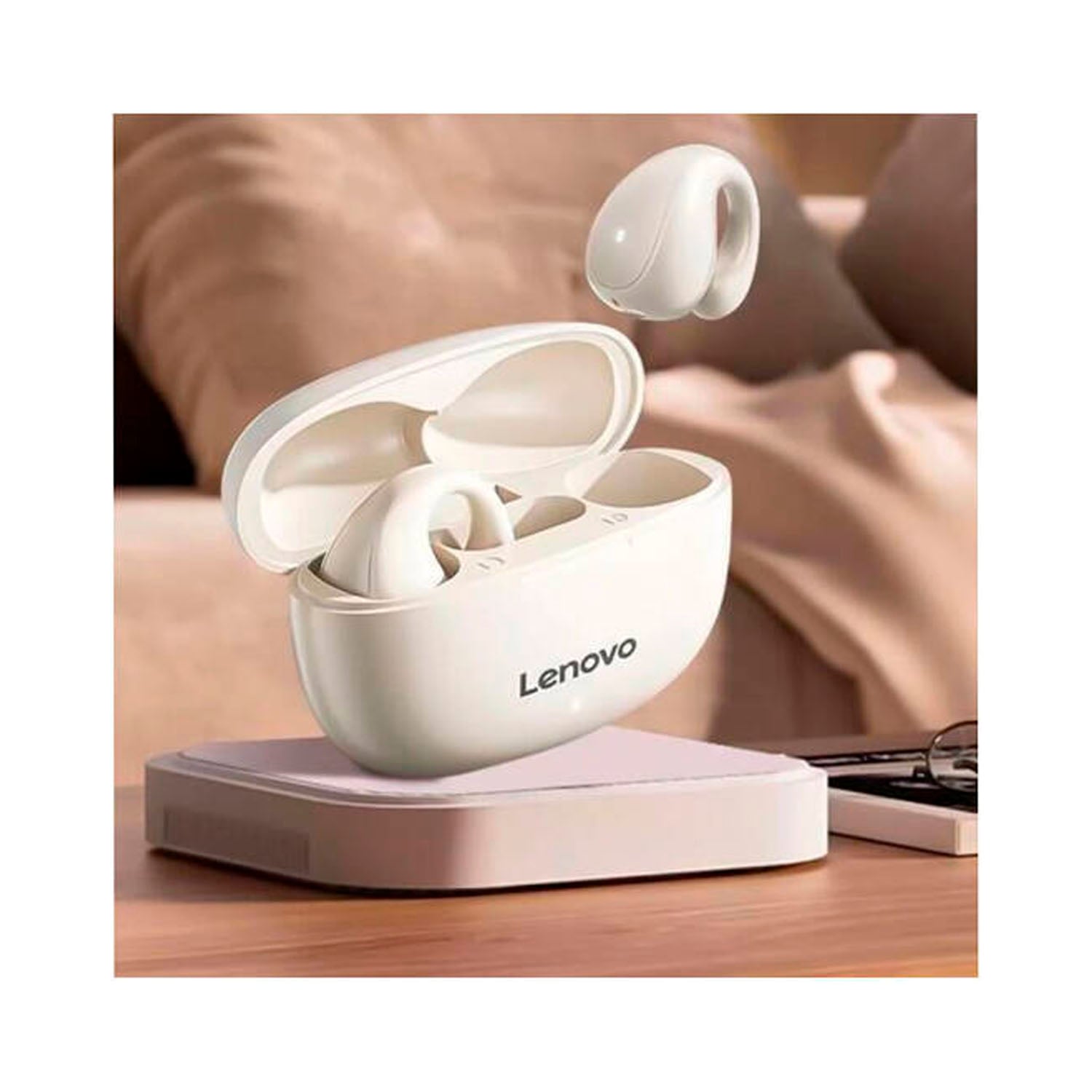 AUDÍFONOS INALÁMBRICOS LENOVO TC3403 BLANCO BLUETOOTH 5.3 - 5
