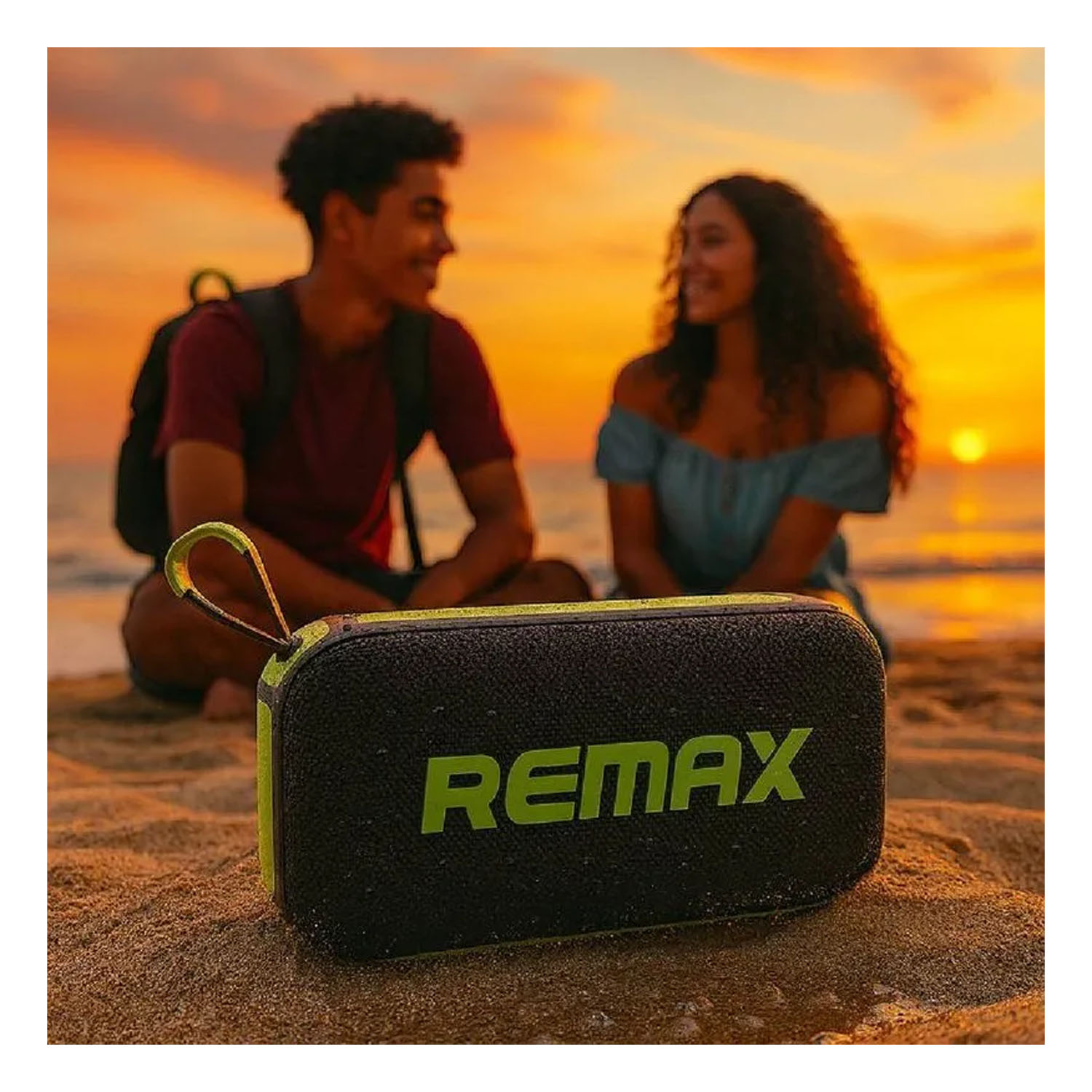 PARLANTE PORTÁTIL REMAX RB-M10 GRIS BLUETOOTH 5.4 - 4