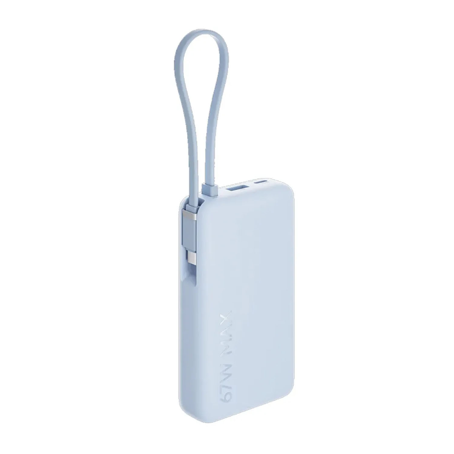 POWER BANK XIAOMI 67W CELESTE 10000MAH CARGA RÁPIDA CABLE INTEGRADO - 2
