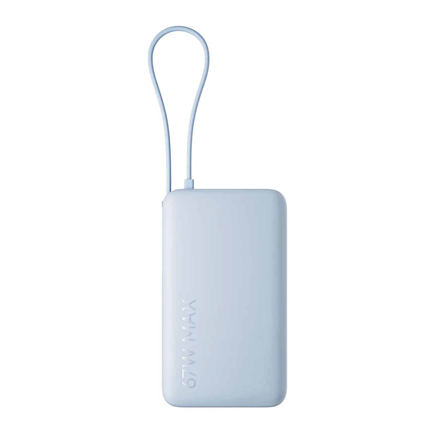 POWER BANK XIAOMI 67W CELESTE 10000MAH CARGA RÁPIDA CABLE INTEGRADO - 3
