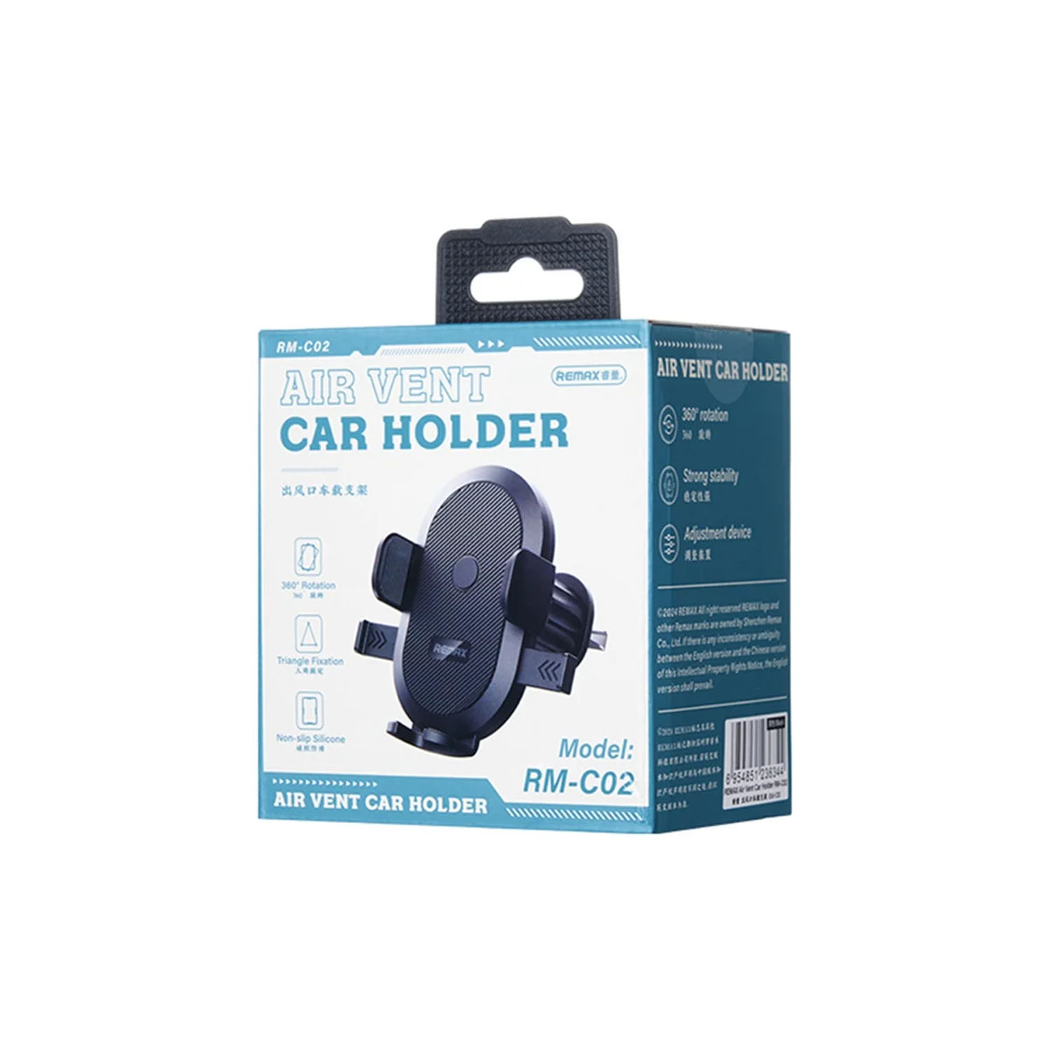 SOPORTE PARA AUTO REMAX RM-C02 NEGRO - 4