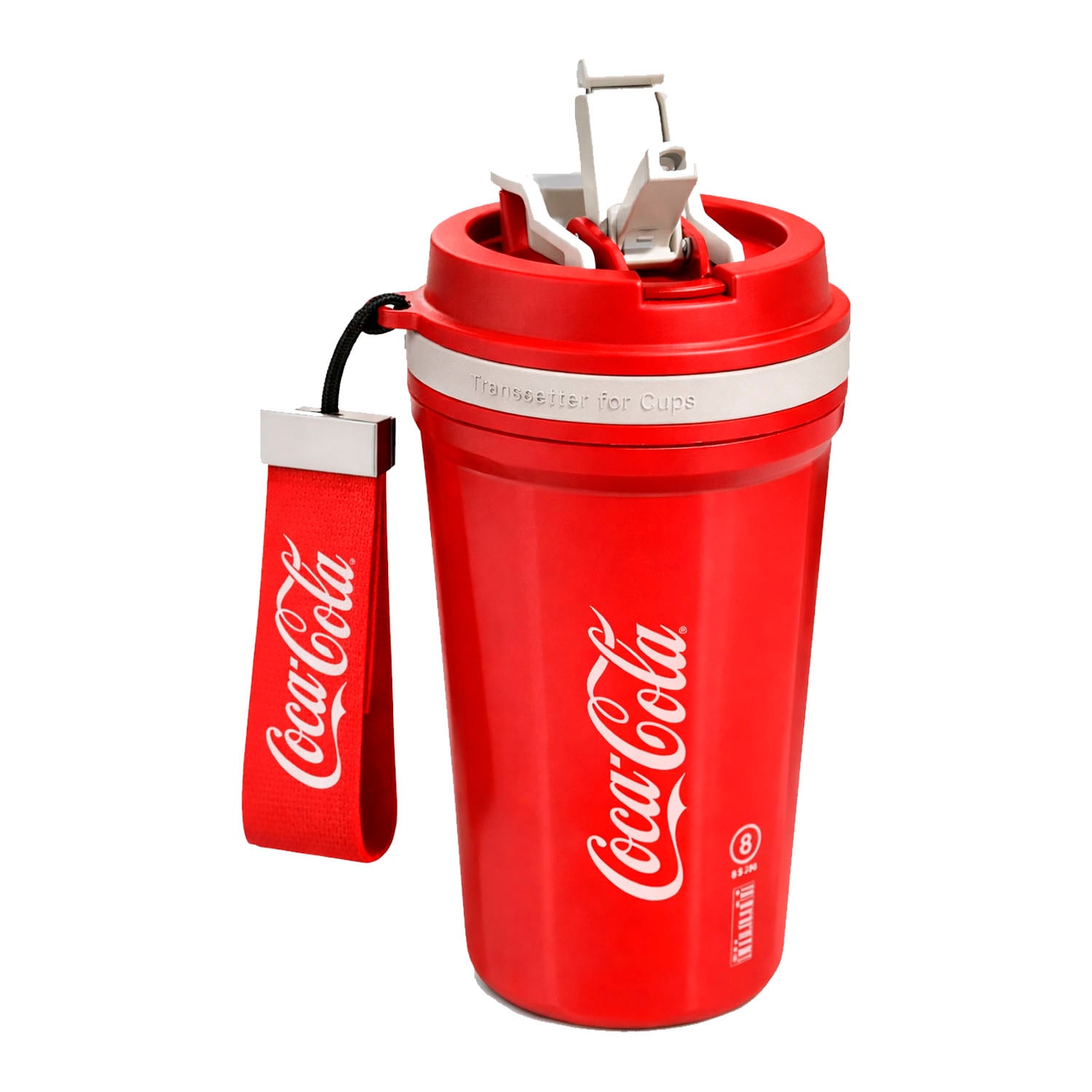 TERMO GERM ROMBO COCA-COLA ROJO 550ML ACERO INOXIDABLE - 1
