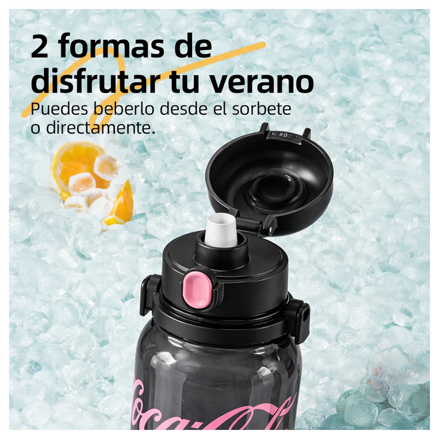 TOMATODO GERM COCA-COLA RITMICO NEGRO 1250ML - 4
