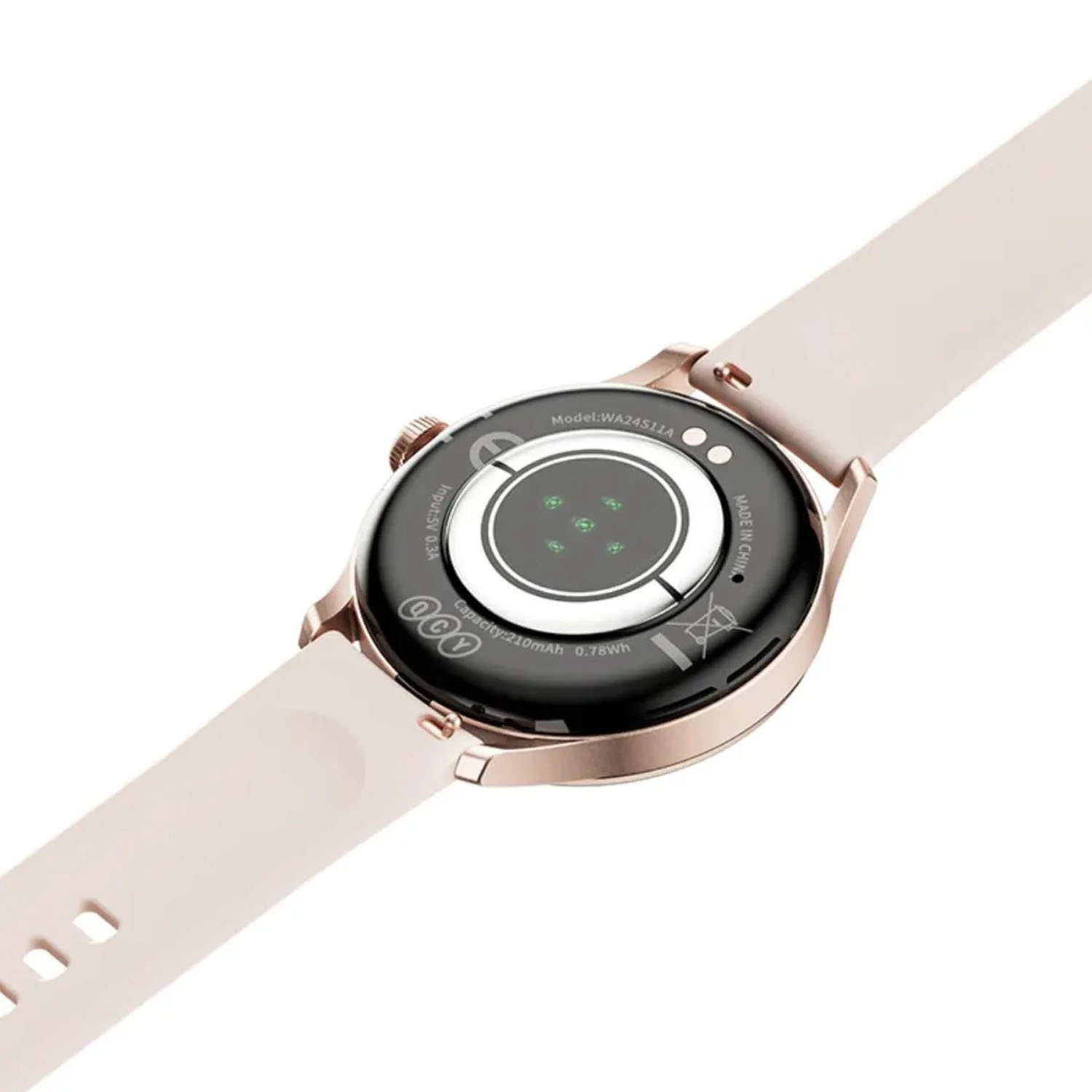 SMARTWATCH QCY ELITE DORADO PANTALLA AMOLED RESPONDE LLAMADAS - 3