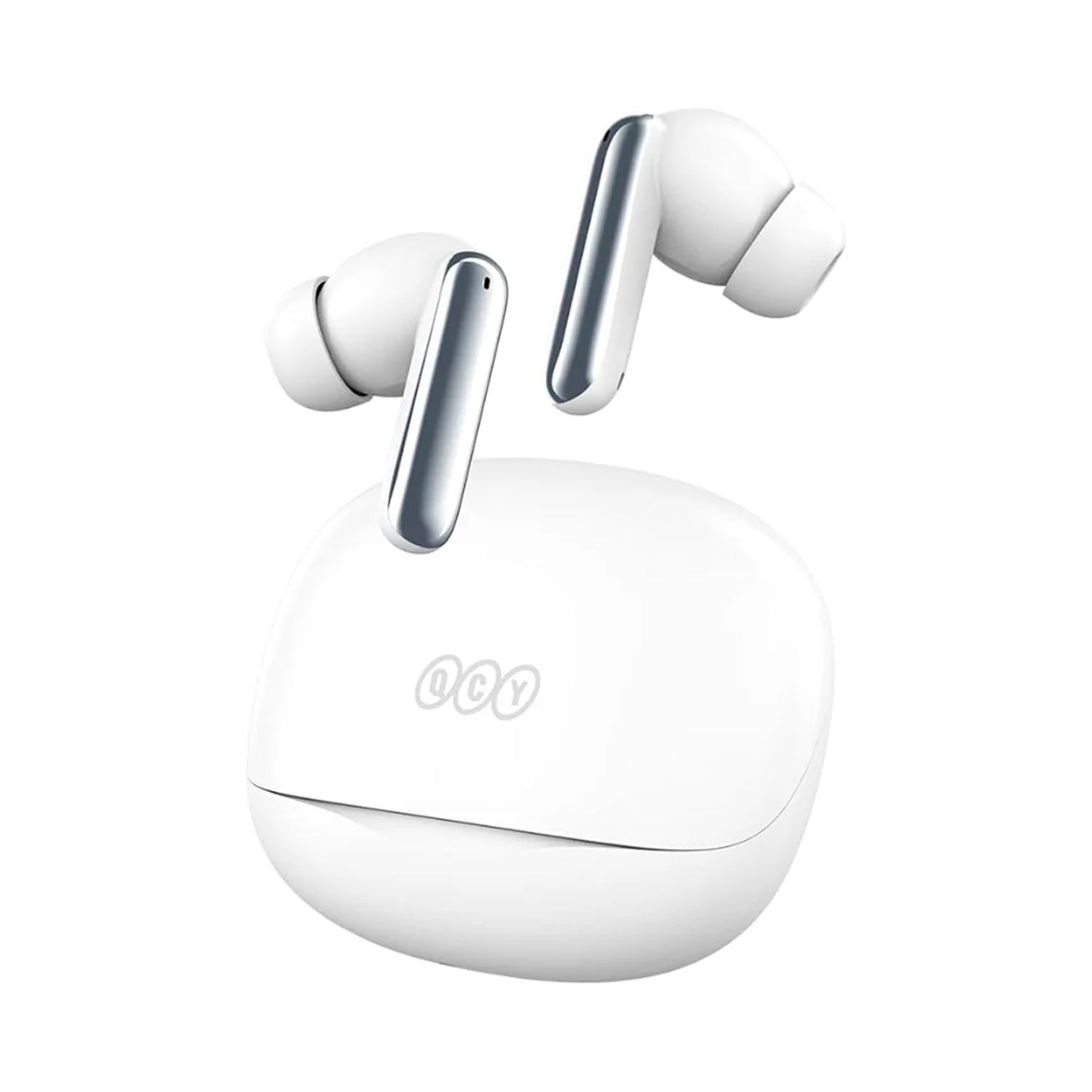 AUDÍFONOS INALÁMBRICOS QCY MELOBUDS N50 BLANCO BLUETOOTH 5.3 - 4