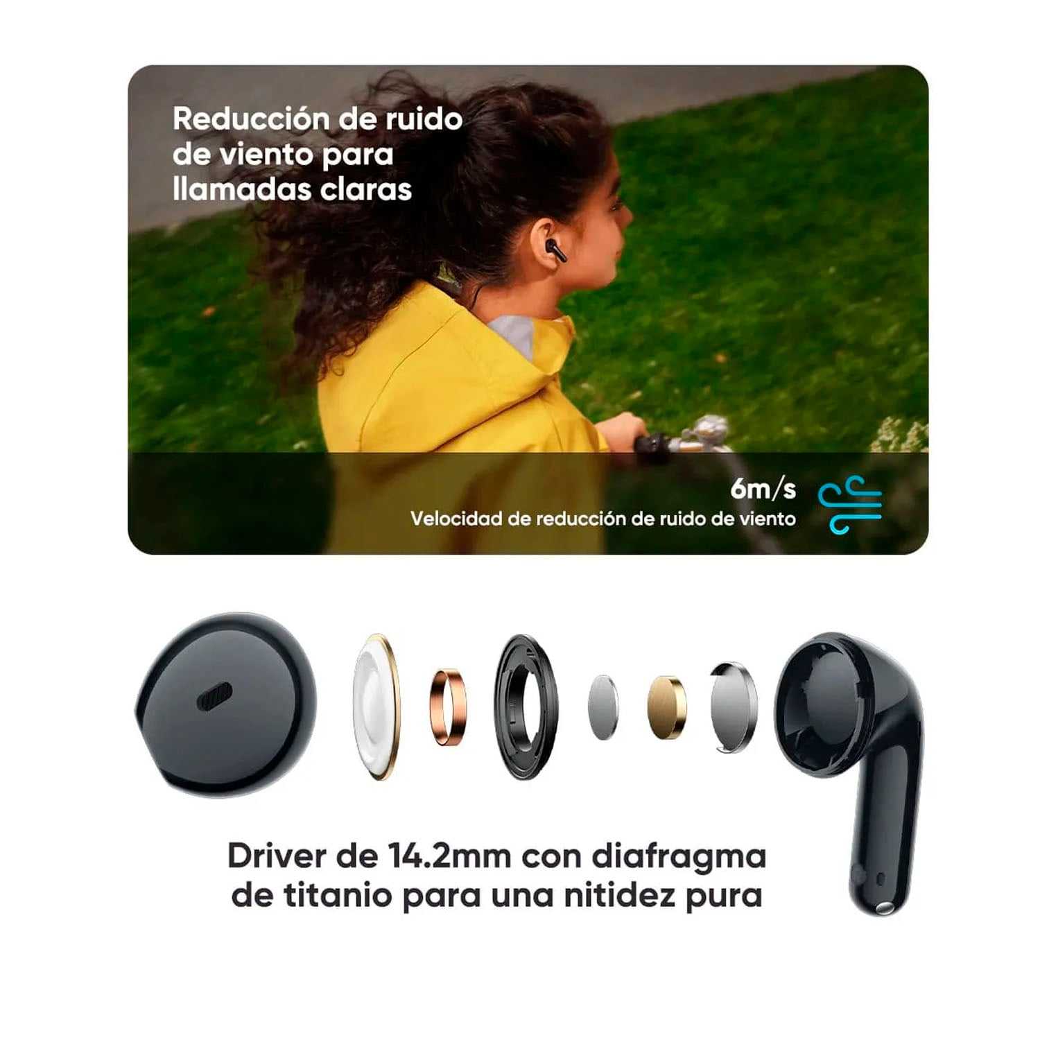 AUDÍFONOS INALÁMBRICOS REDMI BUDS 8 ACTIVE AZUL BLUETOOTH 5.4 - 3