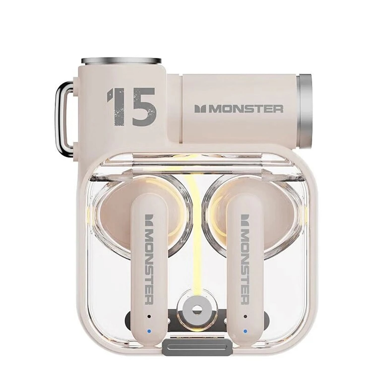 COMBO AUDÍFONOS MONSTER XKT15 IVORY + PARLANTE LENOVO K3 PRO - 2