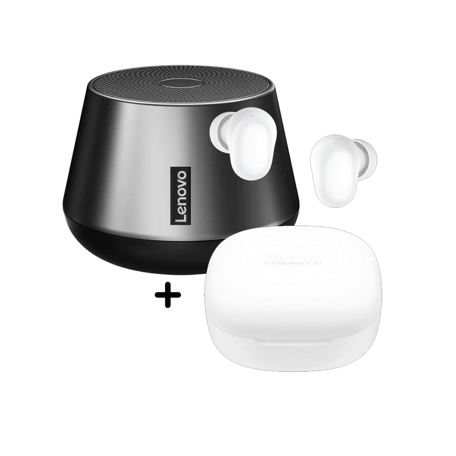 COMBO PARLANTE LENOVO K3 PRO + AUDÍFONO XIAOMI 6 PLAY BLANCO - 1