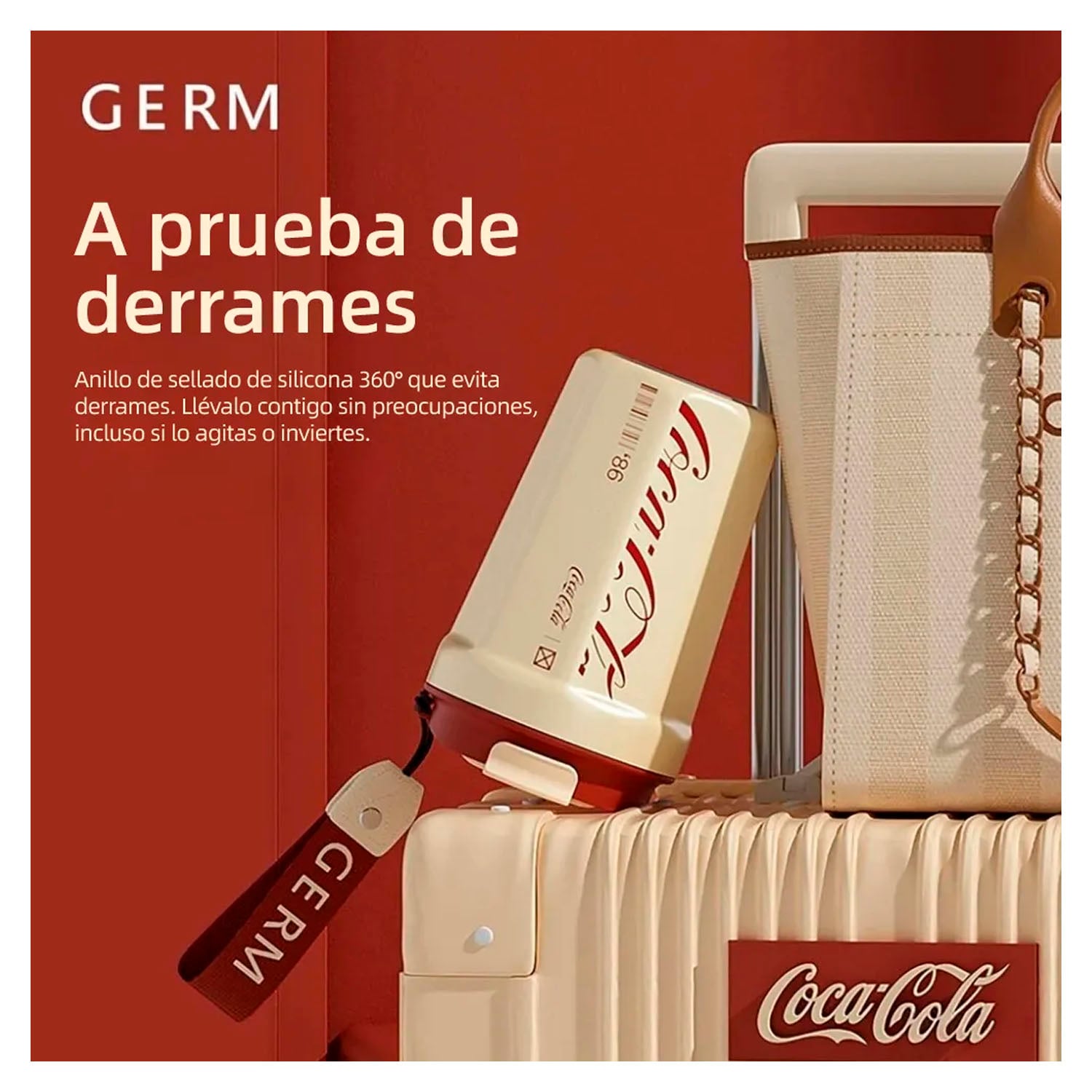 COMBO VASO COCA-COLA ROSA 390 ML + AUDÍFONO LENOVO HE05X - 3
