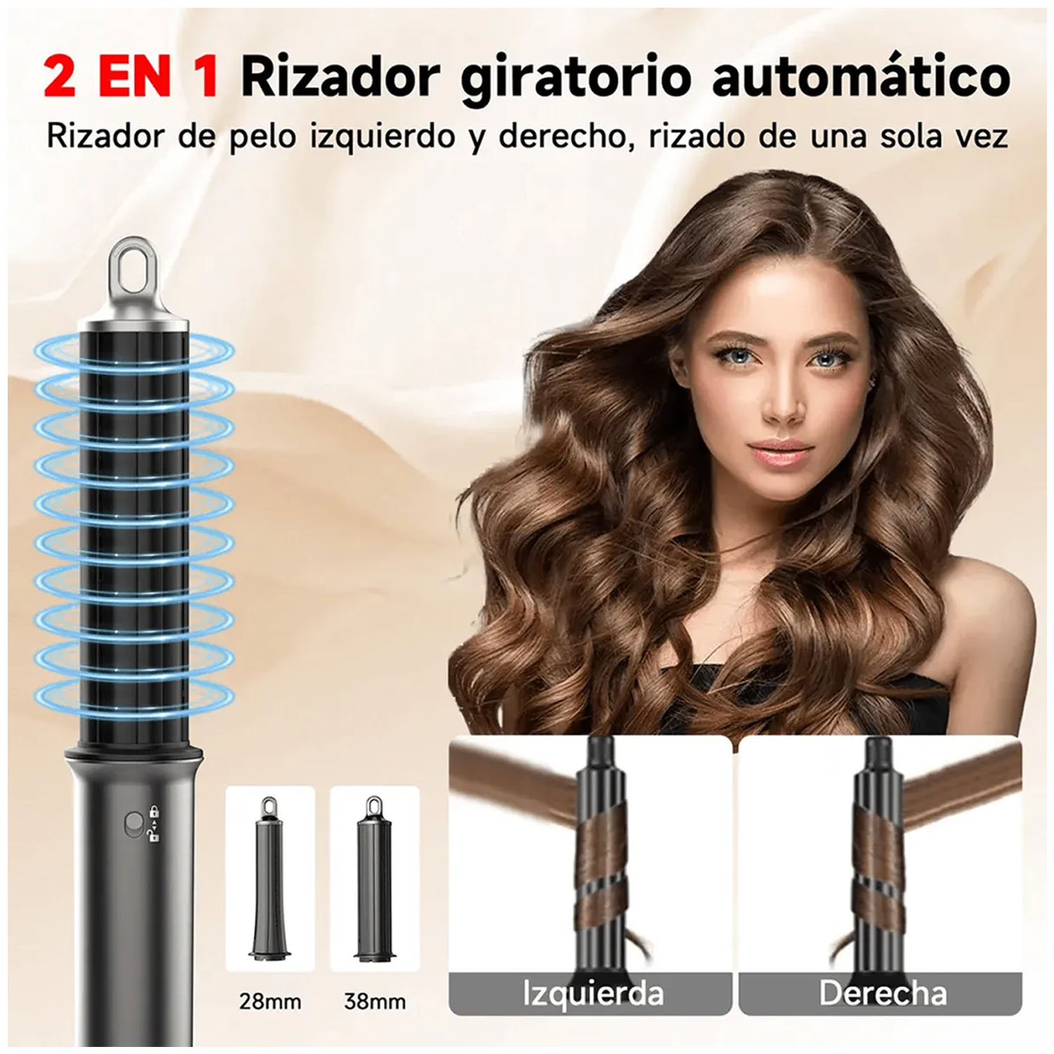 SECADORA DE CABELLO PROFESIONAL BOMIDI HD07 PLATA 7 EN 1 - 5