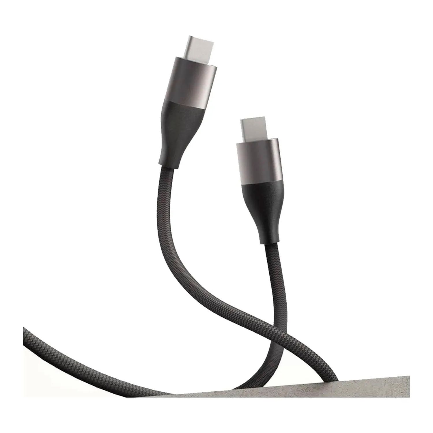 CABLE DE CARGA XIAOMI 6A NEGRO TYPE-C TO C - 2