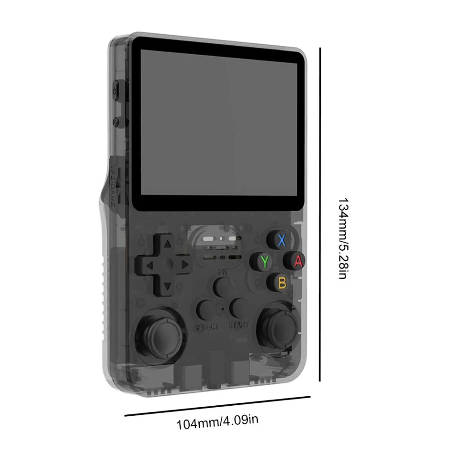 MINI CONSOLA RETRO R36S + ESTUCHE NEGRO - 4