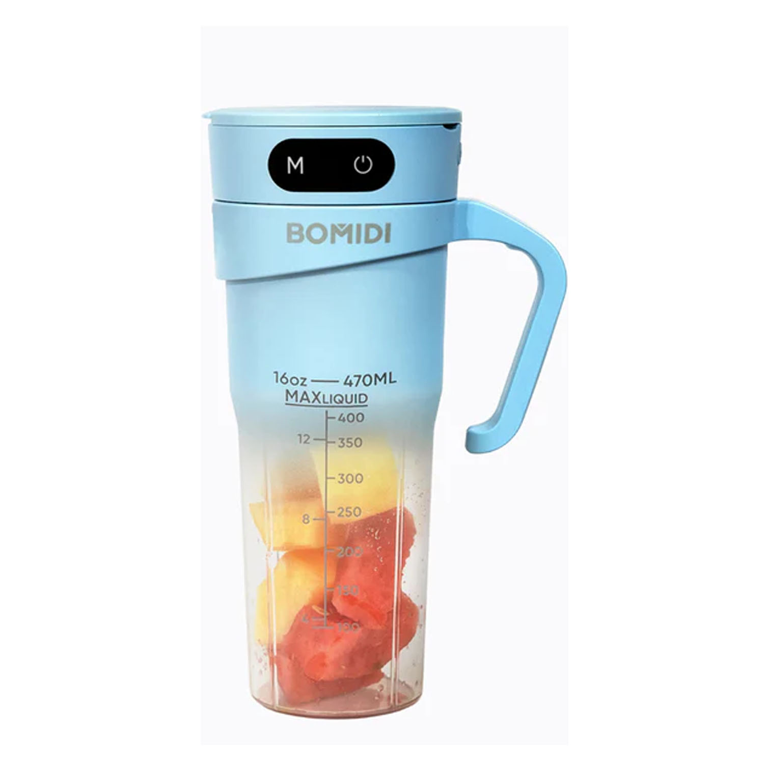 LICUADORA PORTÁTIL BOMIDI JB01 CELESTE 450ML - 1