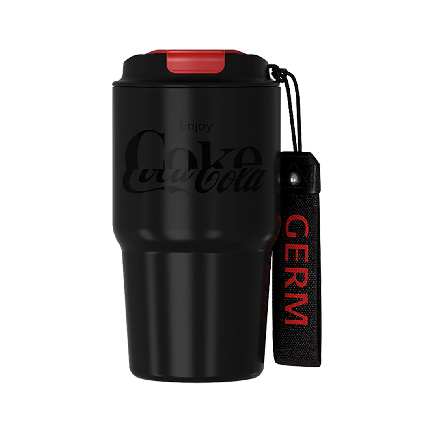 VASO TÉRMICO GERM COCA‑COLA NEGRO NOCHE 590ML - 1