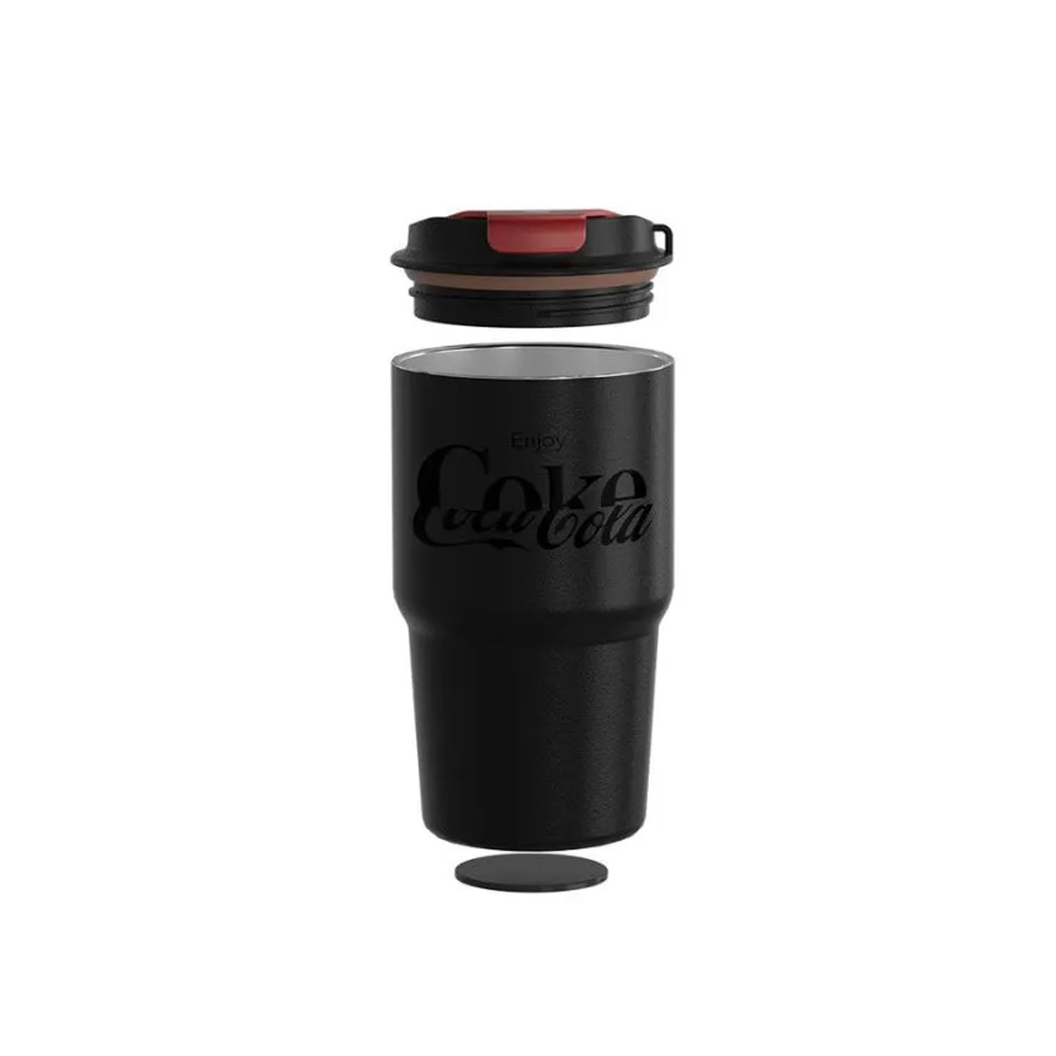 VASO TÉRMICO GERM COCA‑COLA NEGRO NOCHE 590ML - 5
