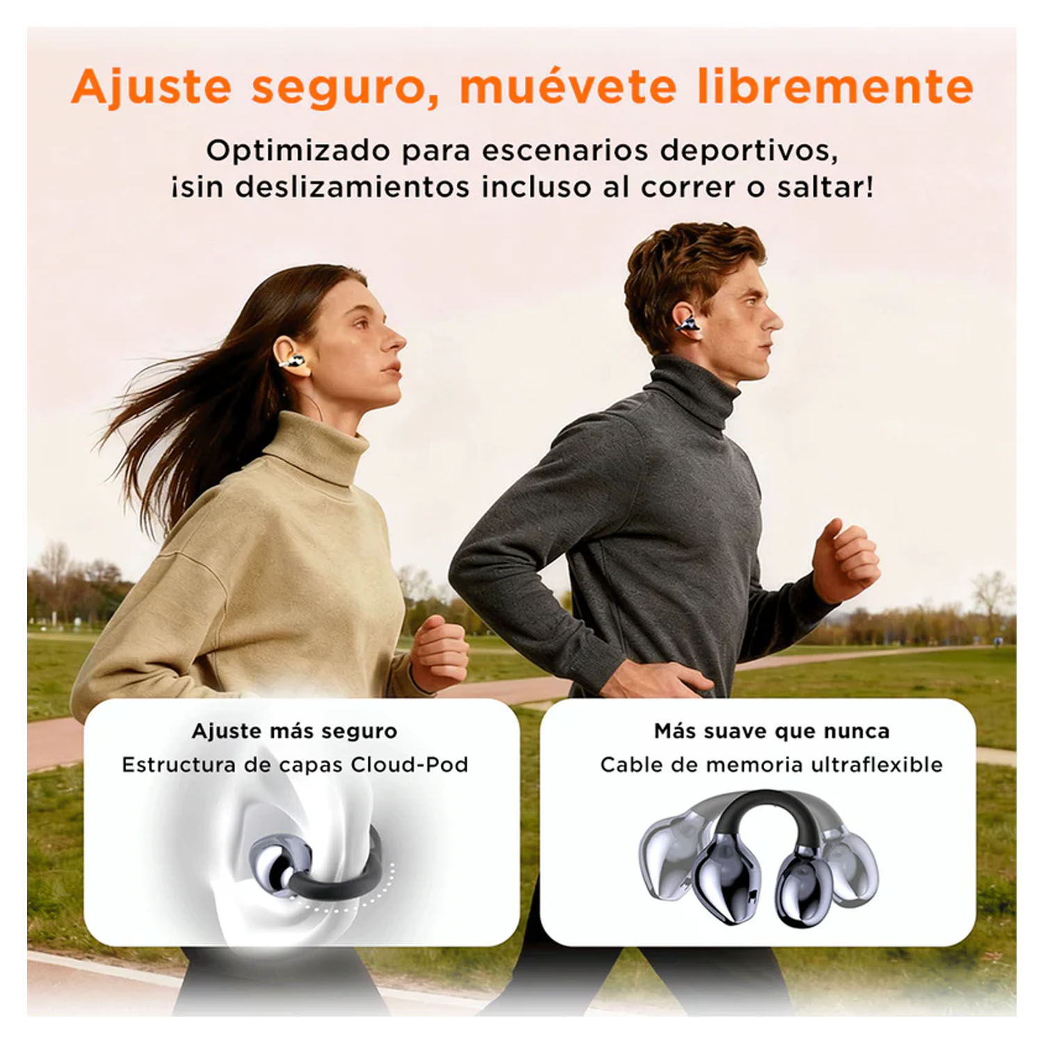 AUDÍFONOS INALÁMBRICOS SOLOHOUR SOLBUDS ST7 NEGRO - 7