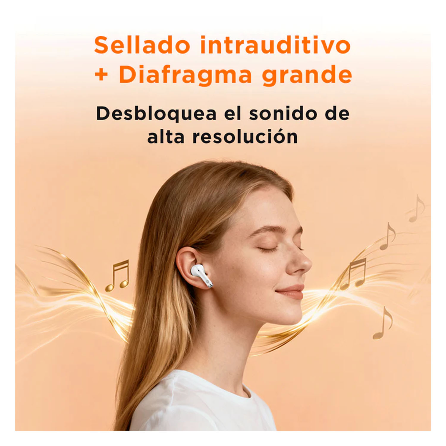 AUDÍFONOS INALÁMBRICOS SOLOHOUR SOLBUDS ST3 BLANCO - 6