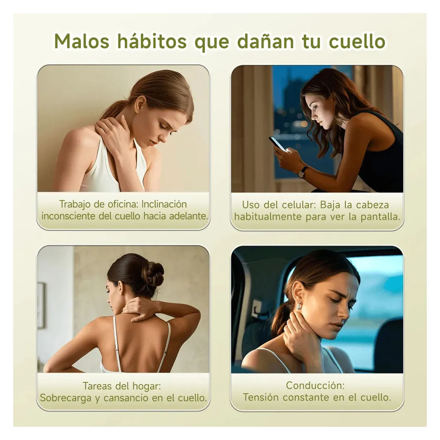 MASAJEADOR DE CUELLO Y HOMBROS BOMIDI MP2 LITE VERDE - 6