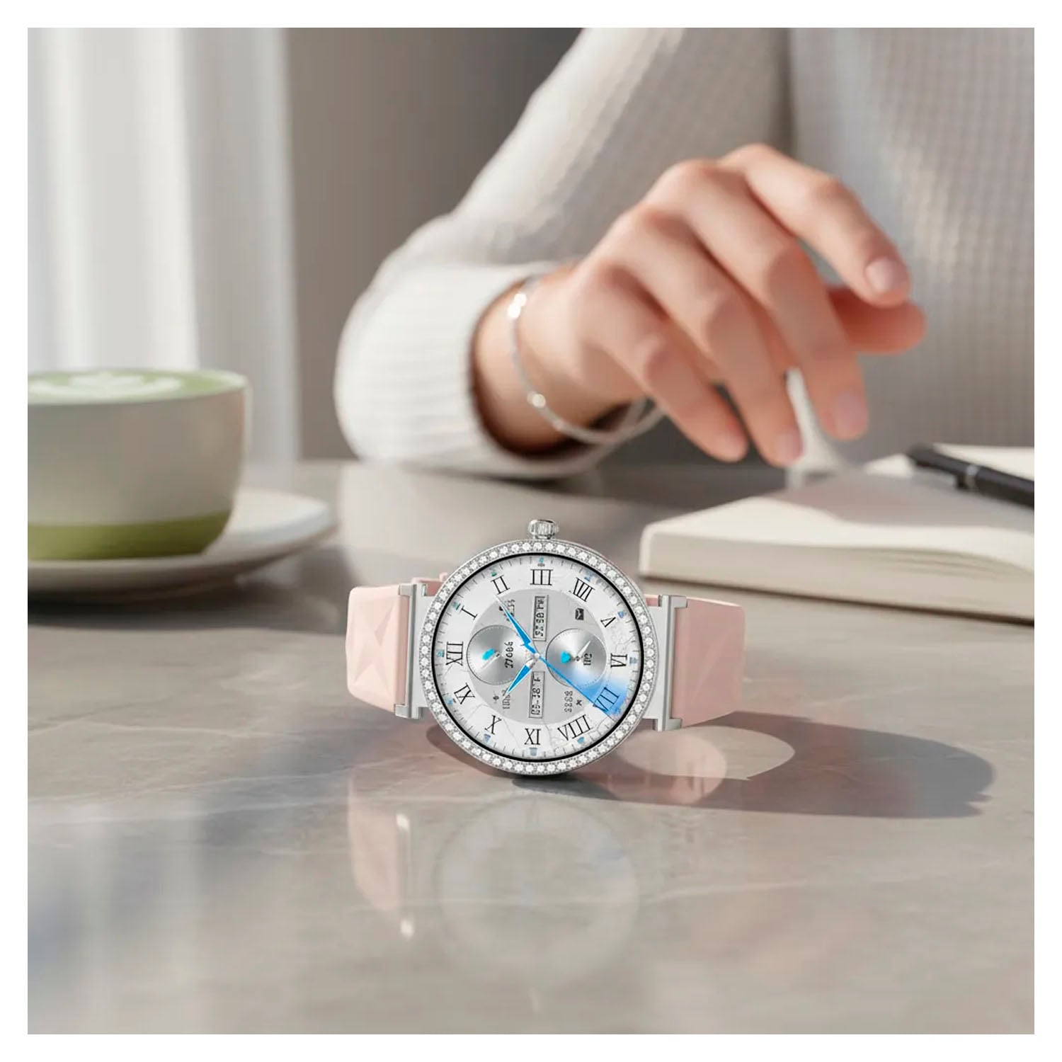 SMARTWATCH VIDVIE SW1624 ROSADO RESPONDE LLAMADAS - 3