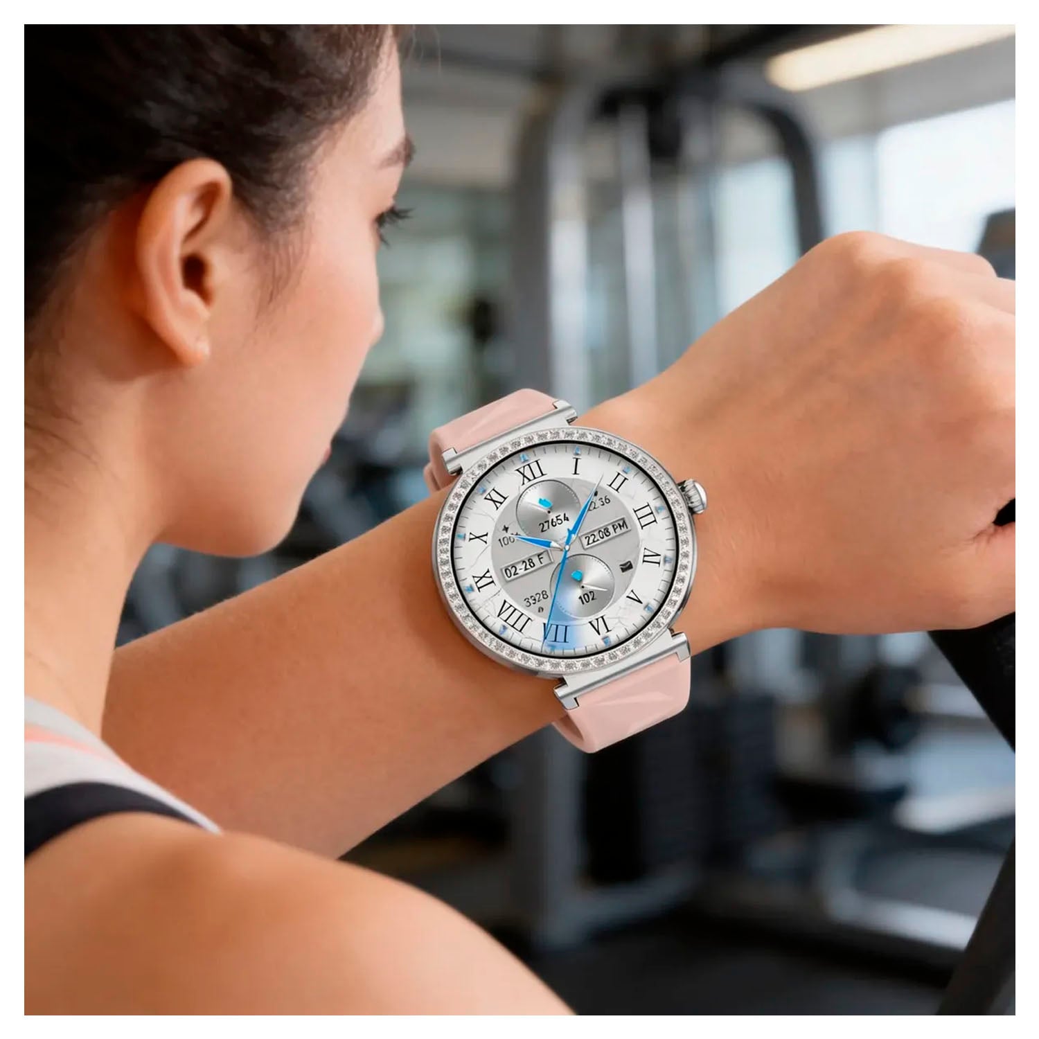 SMARTWATCH VIDVIE SW1624 ROSADO RESPONDE LLAMADAS - 4