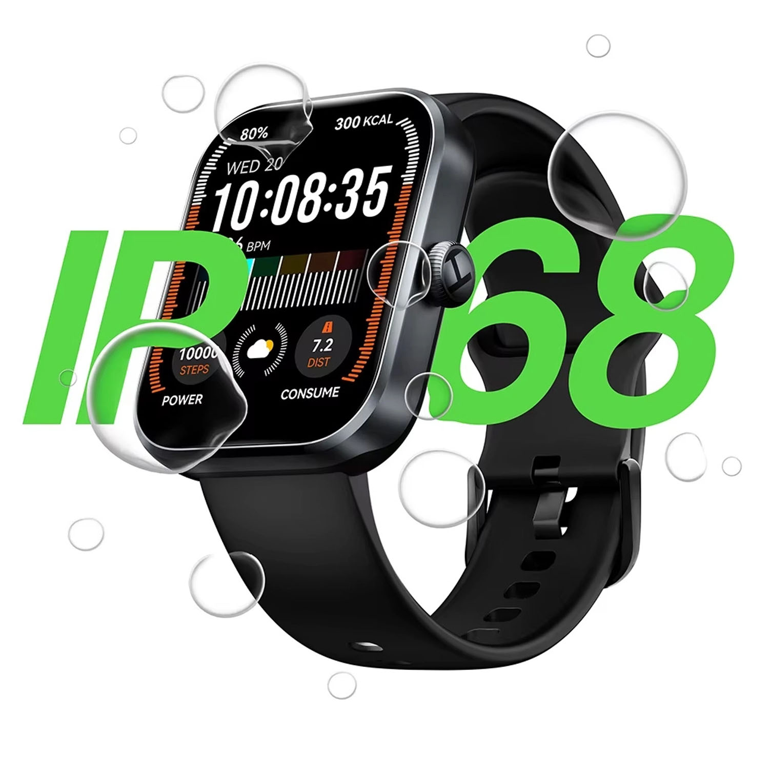 SMARTWATCH HAYLOU WATCH 4 BLACK IP68 - 2