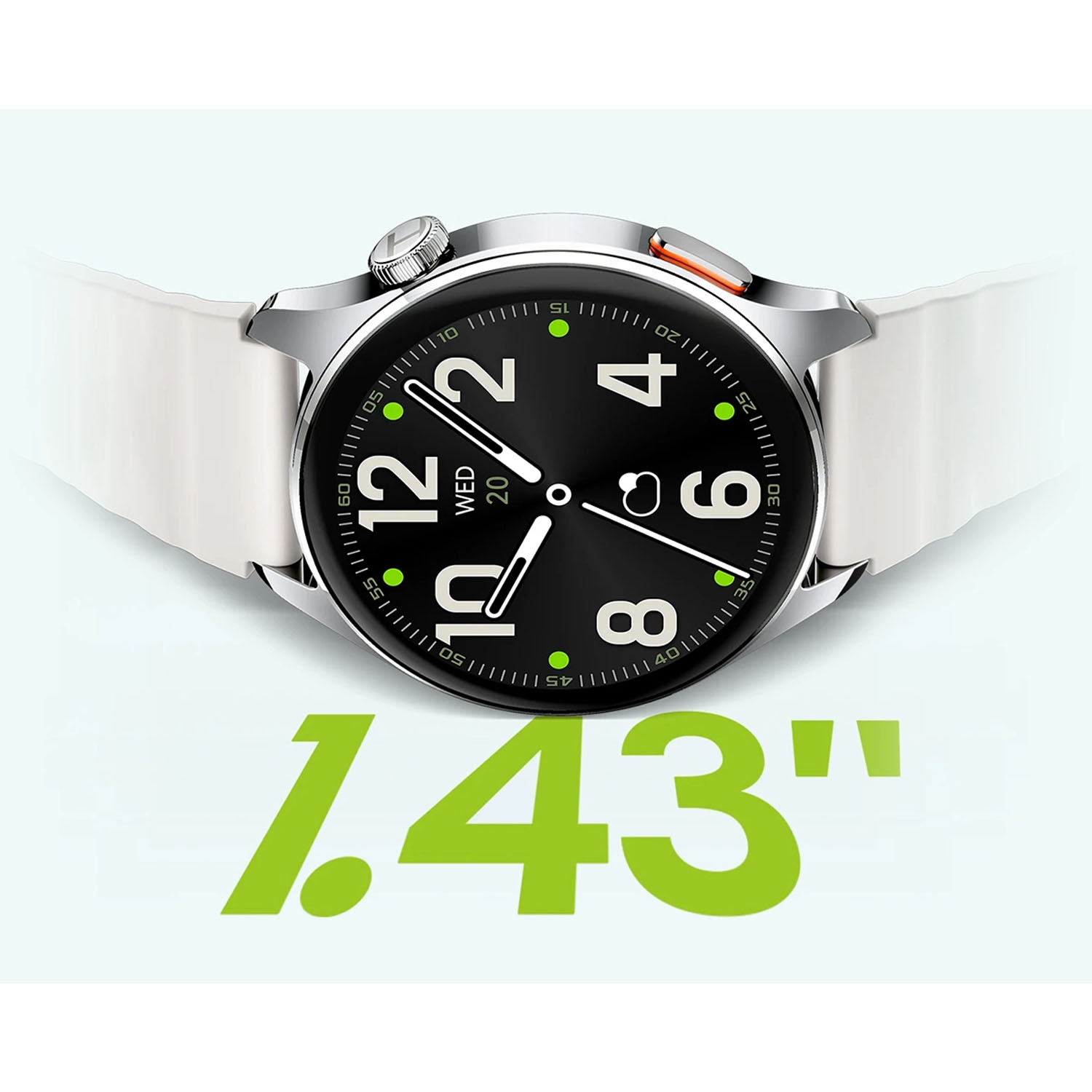 SMARTWATCH HAYLOU WATCH 4S SILVER PANTALLA AMOLED - 5
