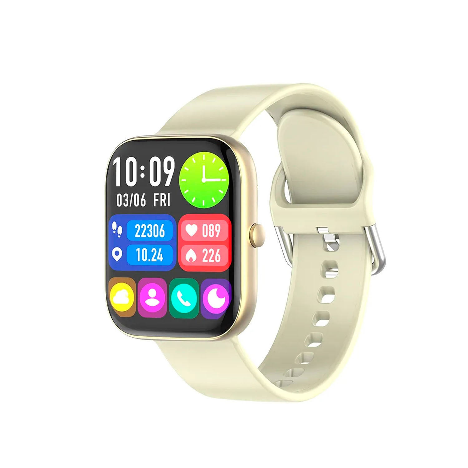 SMARTWATCH VIDVIE SW1618 DORADO BLUETOOTH LLAMADAS - 1