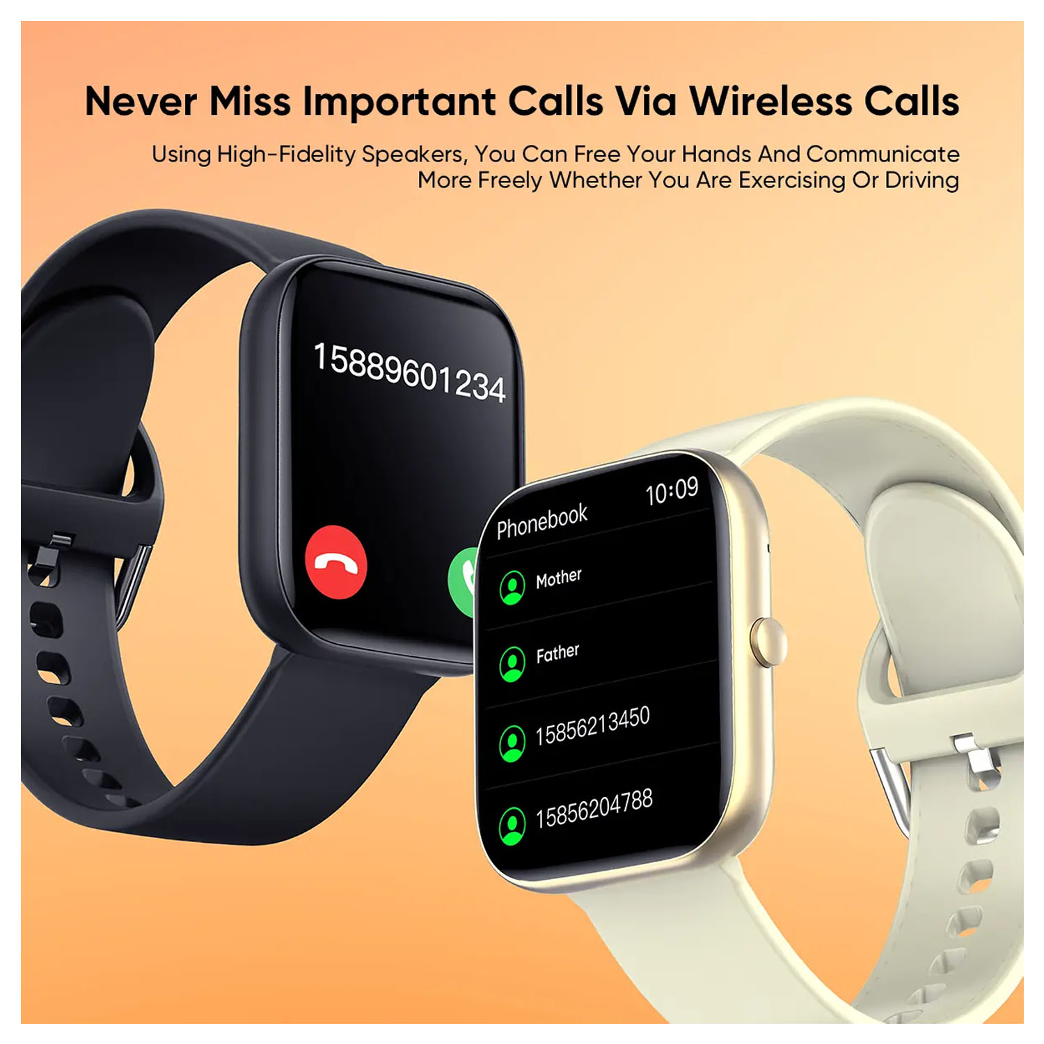 SMARTWATCH VIDVIE SW1618 DORADO BLUETOOTH LLAMADAS - 6