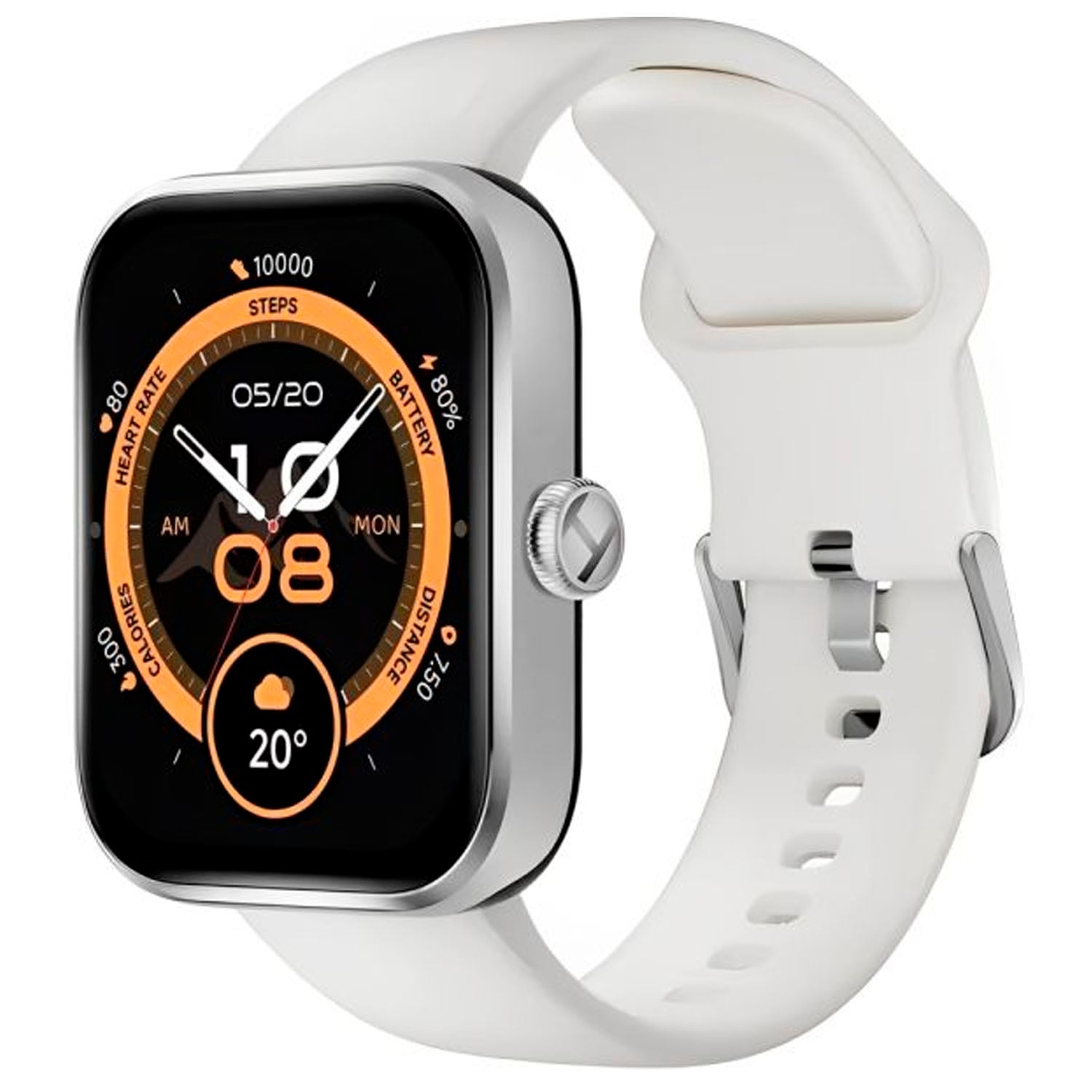 SMARTWATCH HAYLOU WATCH 4 SILVER IP68 - 1