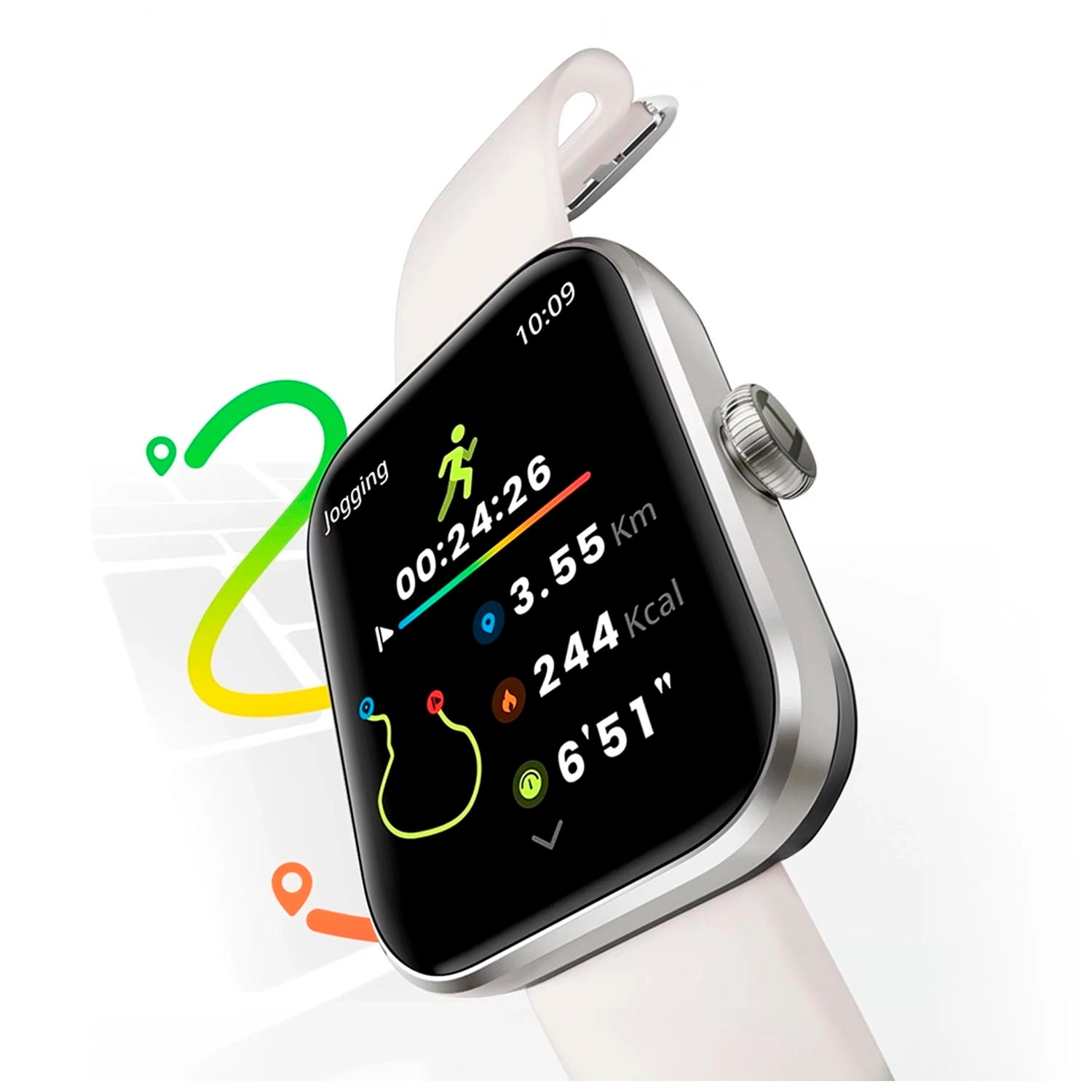SMARTWATCH HAYLOU WATCH 4 SILVER IP68 - 3