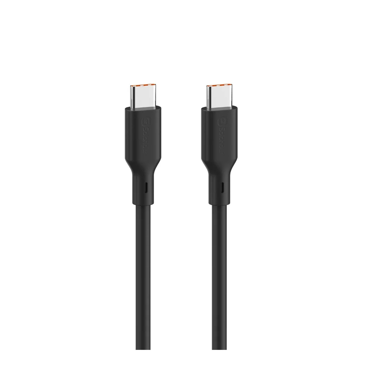 CARGADOR RÁPIDO SOLOHOUR GAN 65W 3 EN 1 CON CABLE USB-C A USB-C NEGRO - 2