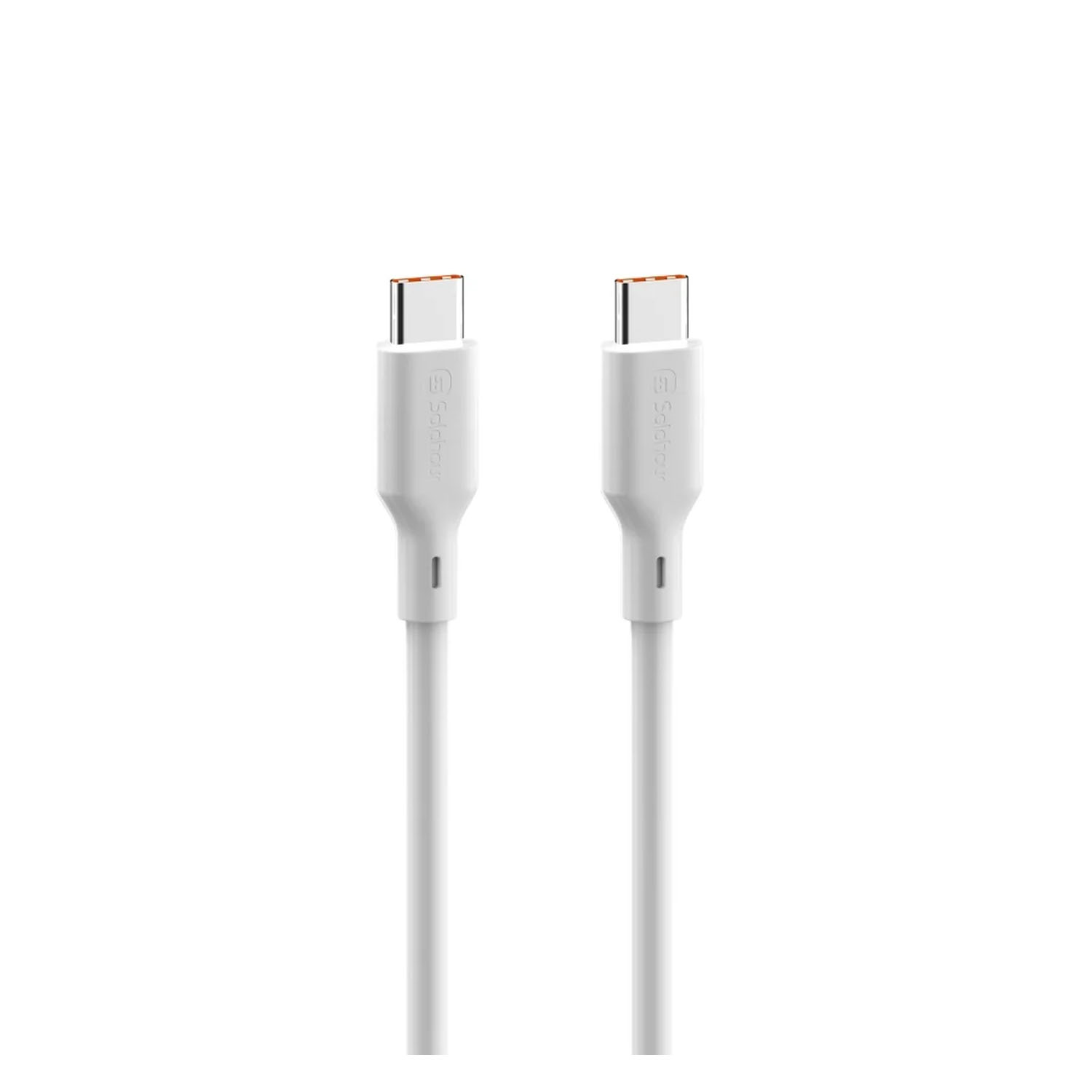 CARGADOR RÁPIDO SOLOHOUR GAN 45W CON CABLE USB-C A USB-C BLANCO - 3