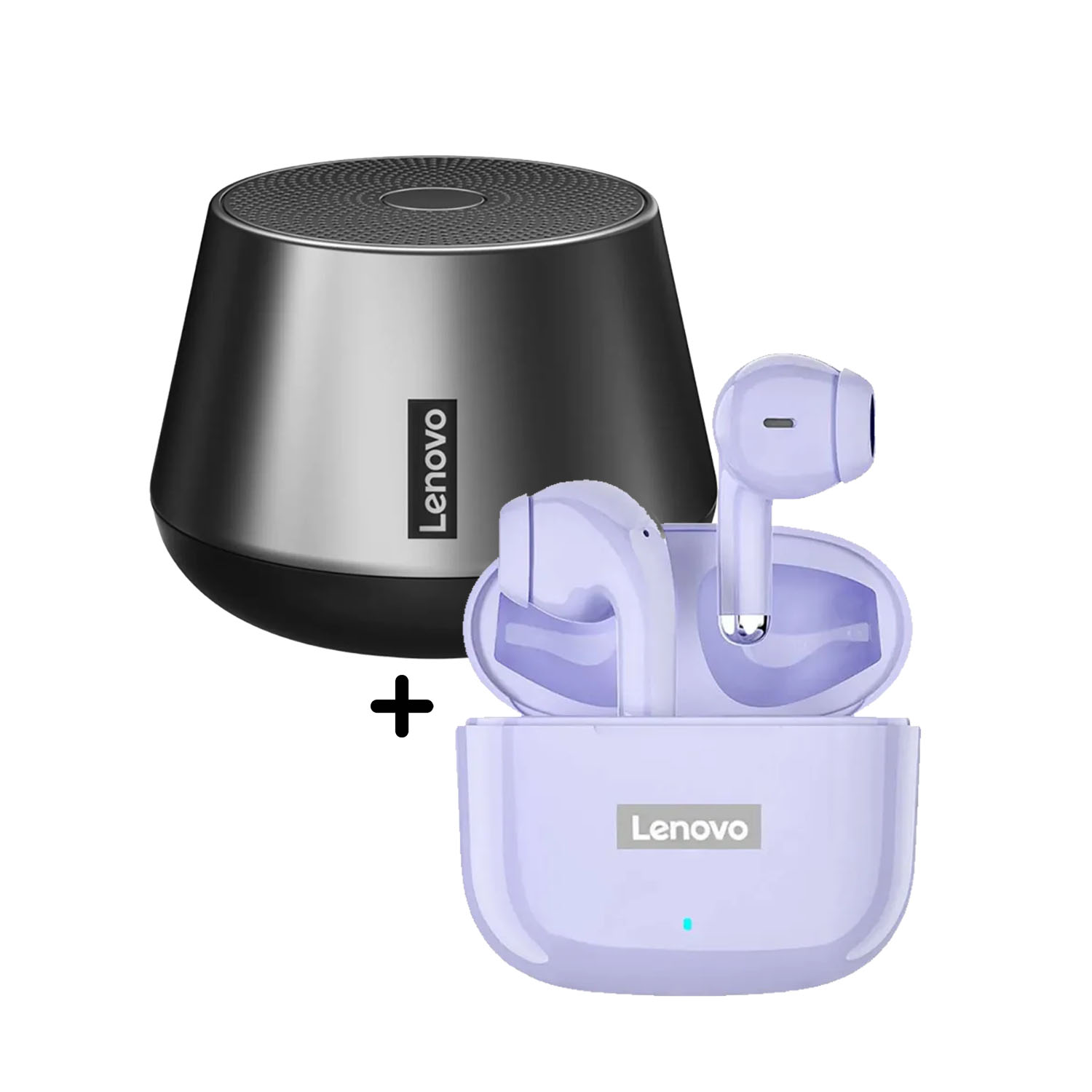 COMBO PARLANTE K3 PRO + AUDÍFONO LP40 PRO PURPURA - 2