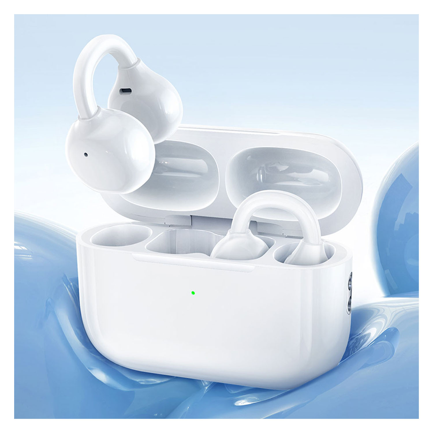 REMAX AUDÍFONOS INALÁMBRICOS OWS-20 BLANCO BLUETOOTH 5,3 - 3