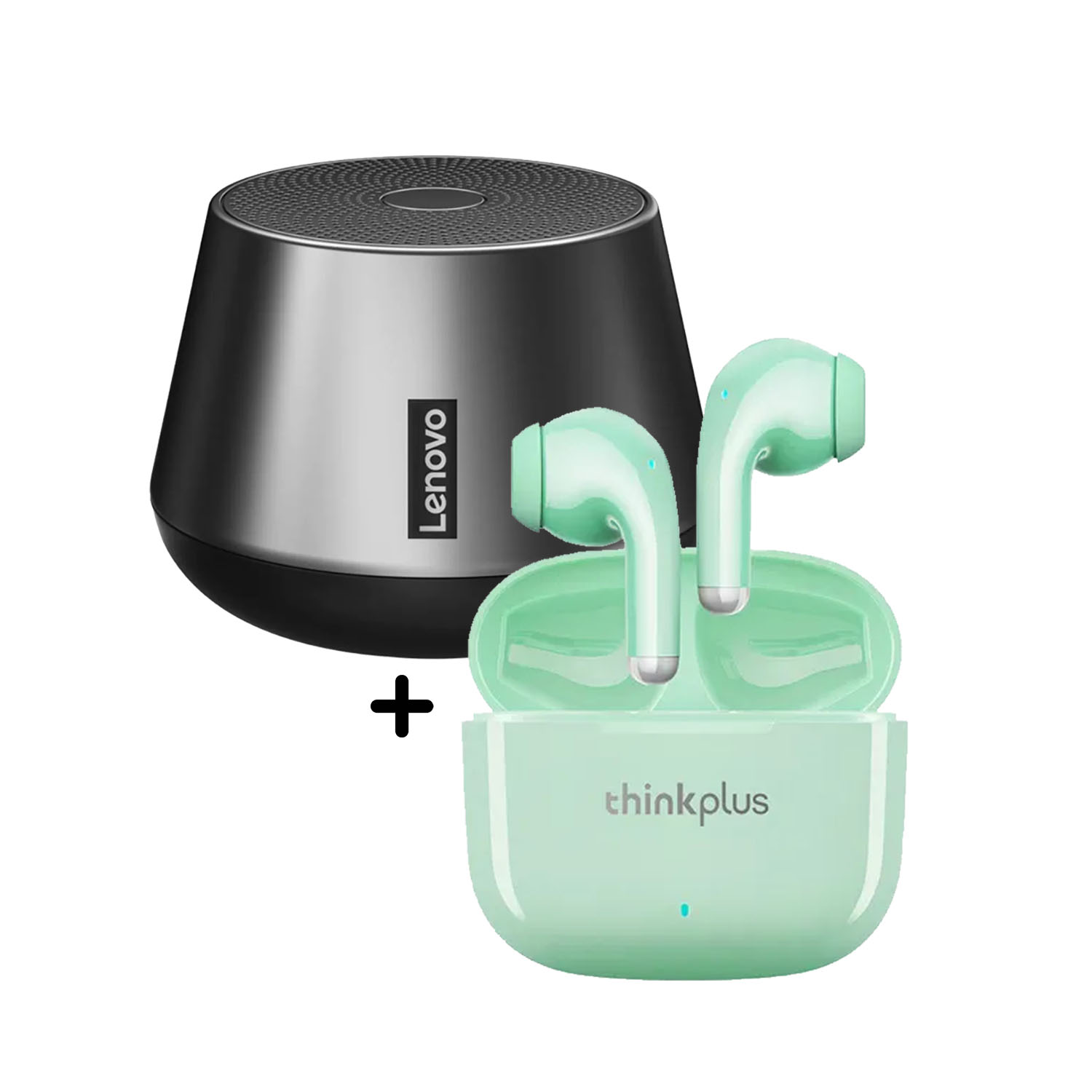 COMBO PARLANTE K3 PRO + AUDÍFONO LP40 PRO VERDE - 1
