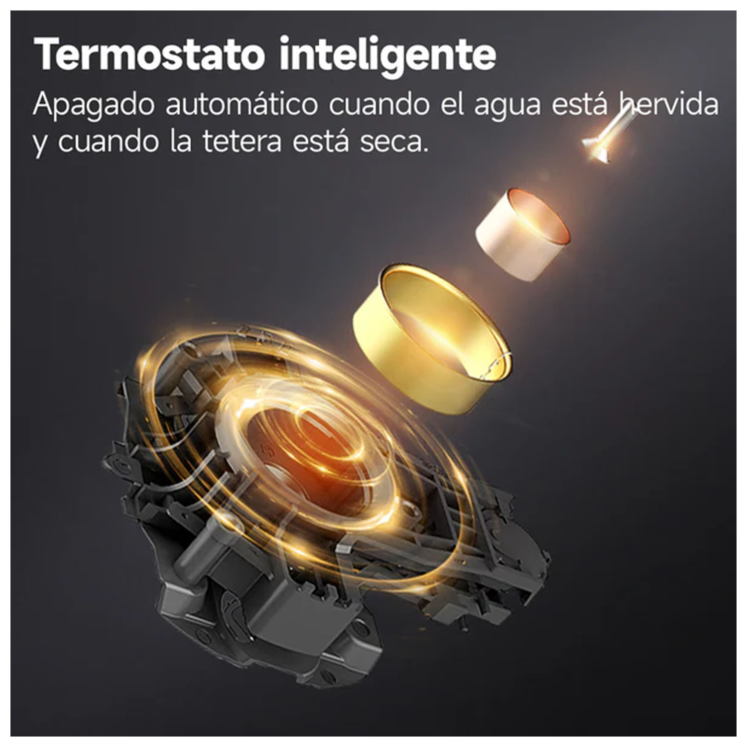 HERVIDOR ELÉCTRICO RETRO BOMIDI YD-1831 VERDE 1,7L - 7