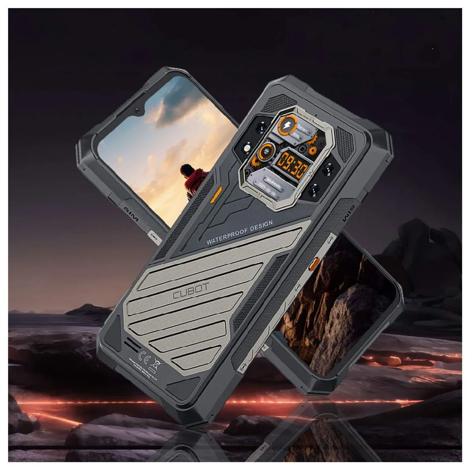 SMARTPHONE CUBOT KINGKONG X NEGRO 5G 12GB RAM 256GB 6.58 - 2