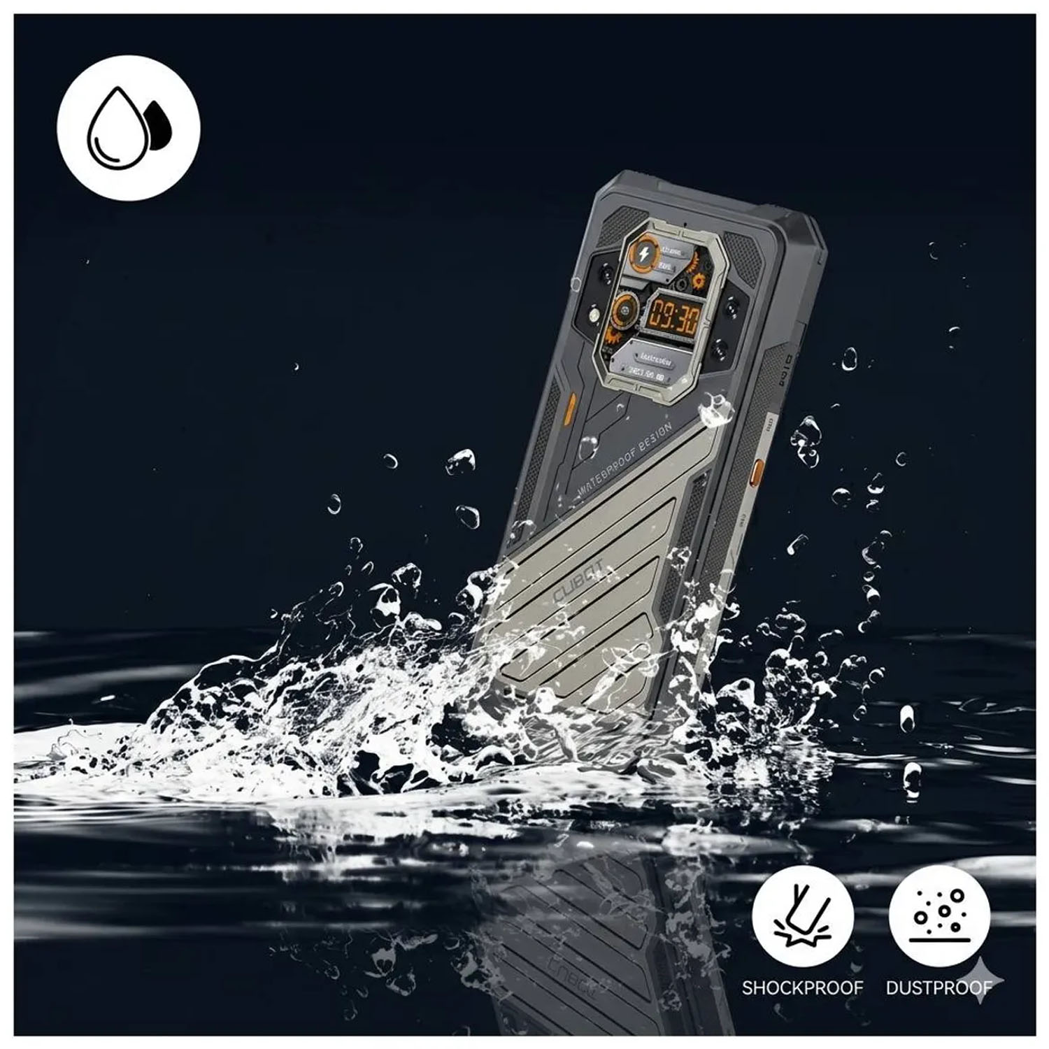 SMARTPHONE CUBOT KINGKONG X NEGRO 5G 12GB RAM 256GB 6.58 - 5
