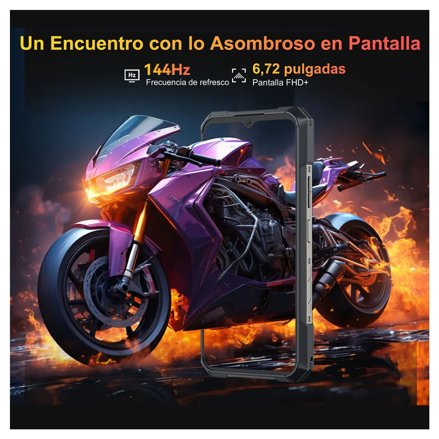 SMARTPHONE CUBOT KINGKONG X PRO NEGRO 5G 12GB RAM 256GB 6.72 - 4