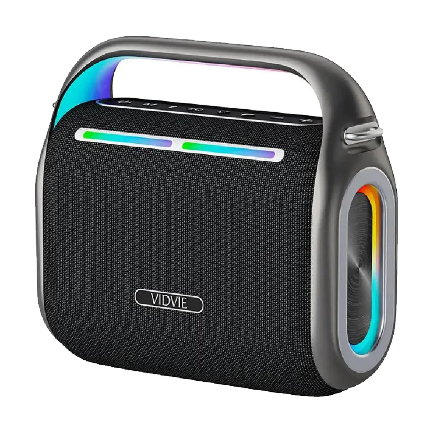 PARLANTE KARAOKE PORTÁTIL VIDVIE XL-SP922 150W NEGRO CON 2 MICRÓFONOS - 1