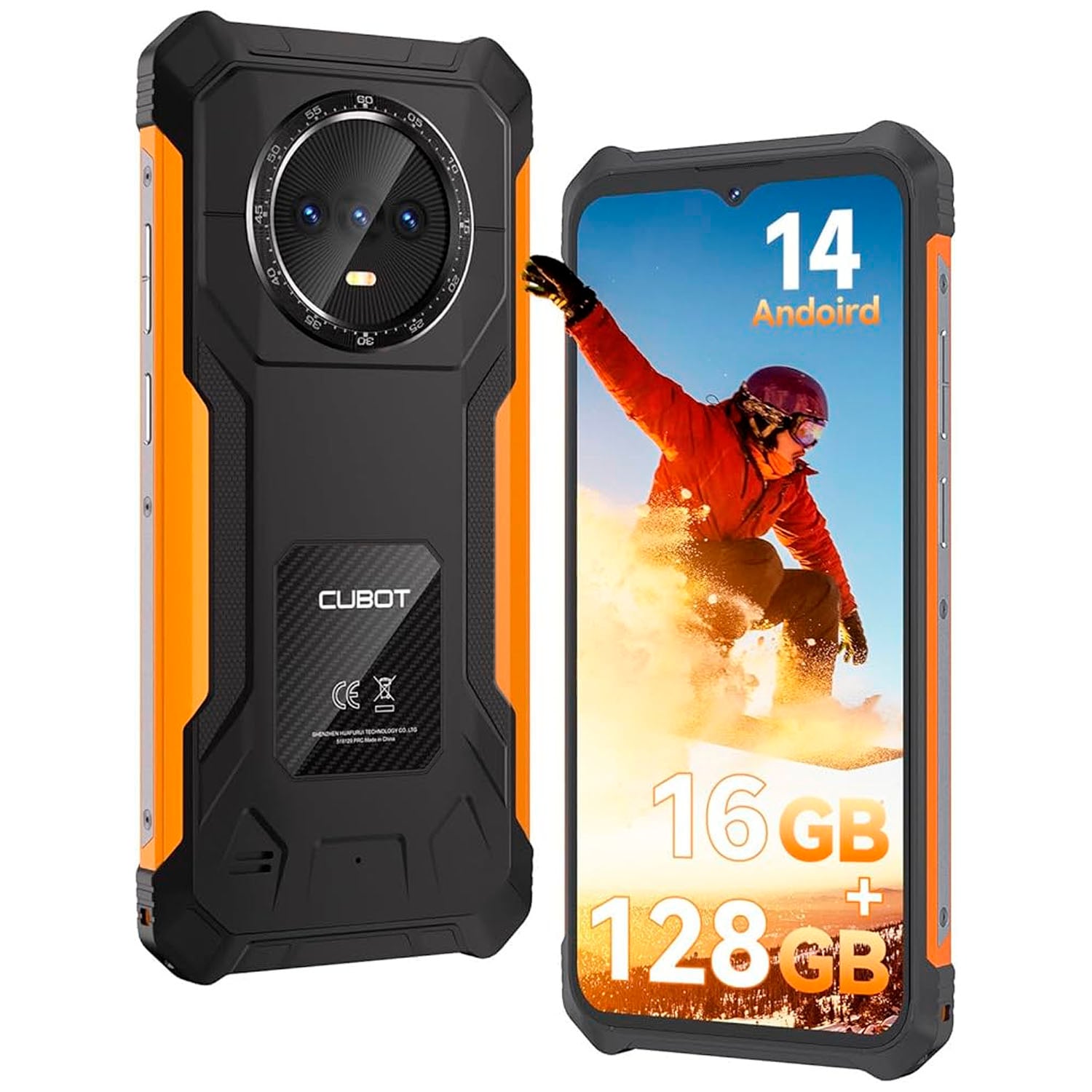 SMARTPHONE CUBOT KINGKONG ES NEGRO 6GB RAM 128GB 6.56 - 1