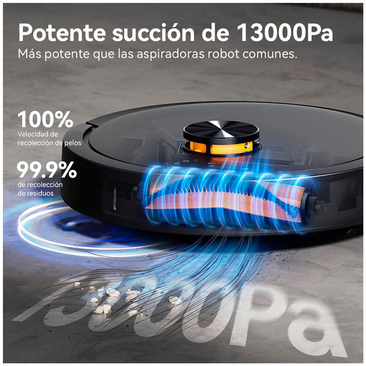 Aspiradora Robot Inteligente Deerma DEM-S30 Negro con Estación de Vaciado Automático - 4