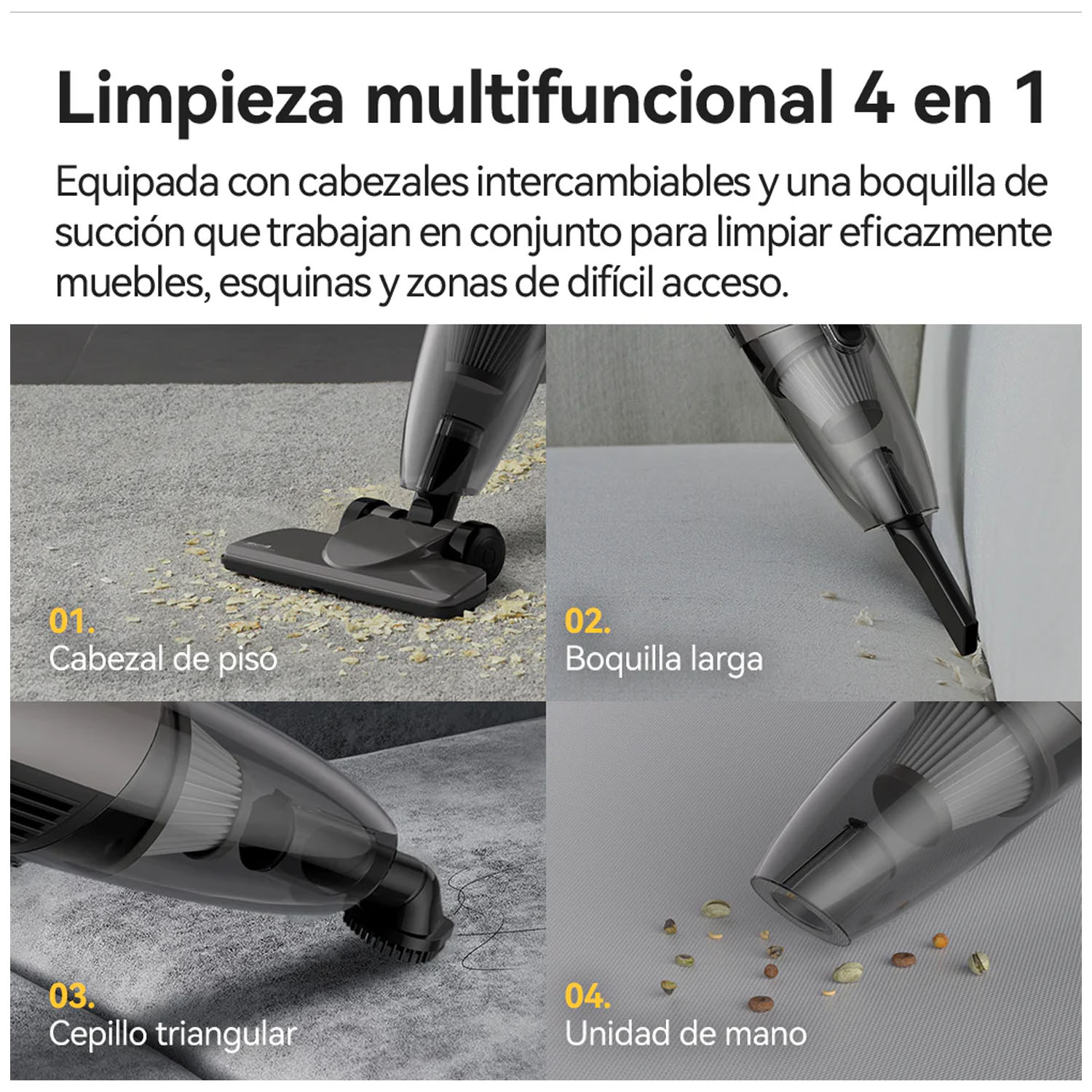 Aspiradora Robot Inteligente Deerma DEM-S30 Negro con Estación de Vaciado Automático - 8