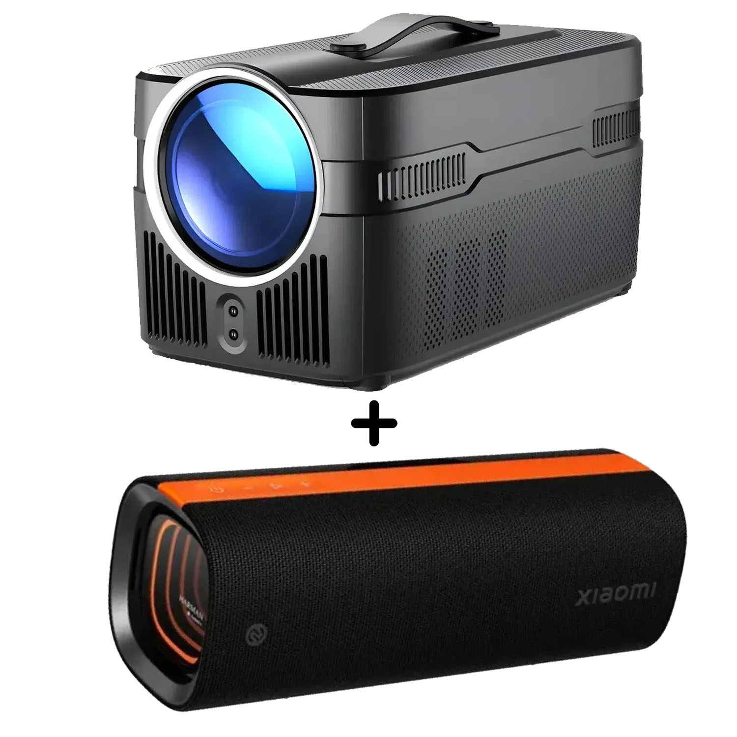 COMBO PROYECTOR MAGCUBIC HY450C + PARLANTE XIAOMI SOUND PARTY NS7 - 1