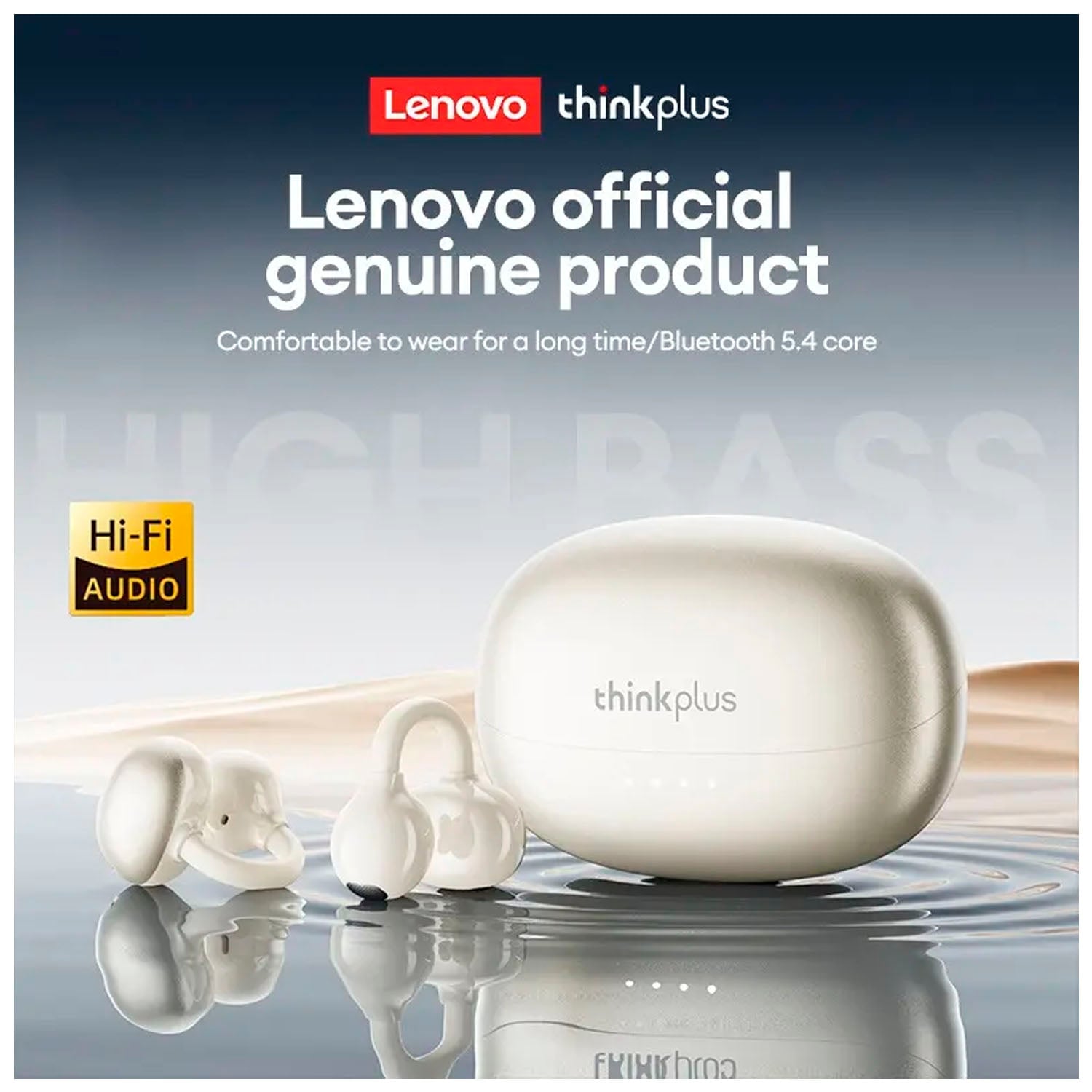 AUDÍFONOS INALÁMBRICOS LENOVO LK6 ROSADO BLUETOOTH 5.4 - 3