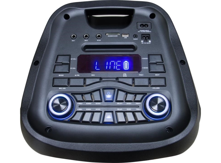 PARLANTE TREVELY 10 WT-1020 ILUMINACIÓN RGB BLUETOOTH 500W - 3