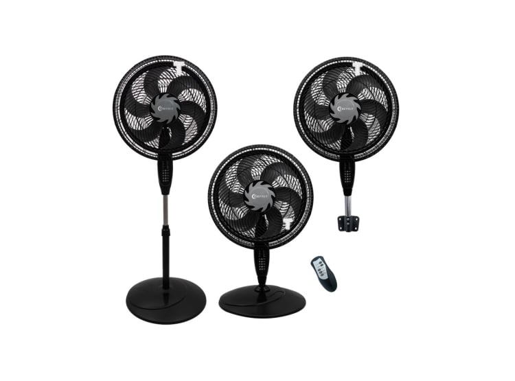VENTILADOR DE PIE TREVELY VT-1840 100 WATTS 3 EN 1 18" CONTROL REMOTO - 1