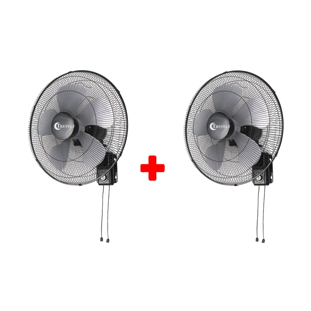 PACK X 2 VENTILADOR DE PARED 20 TREVELY VT-2016 -140W - 1