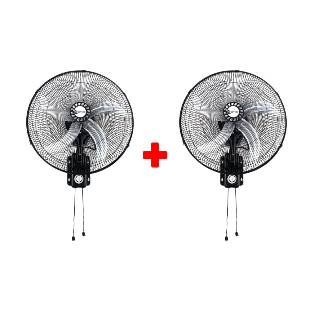 PACK X 2 VENTILADOR DE PARED 18 TREVELY VT-1804 -70W - 1